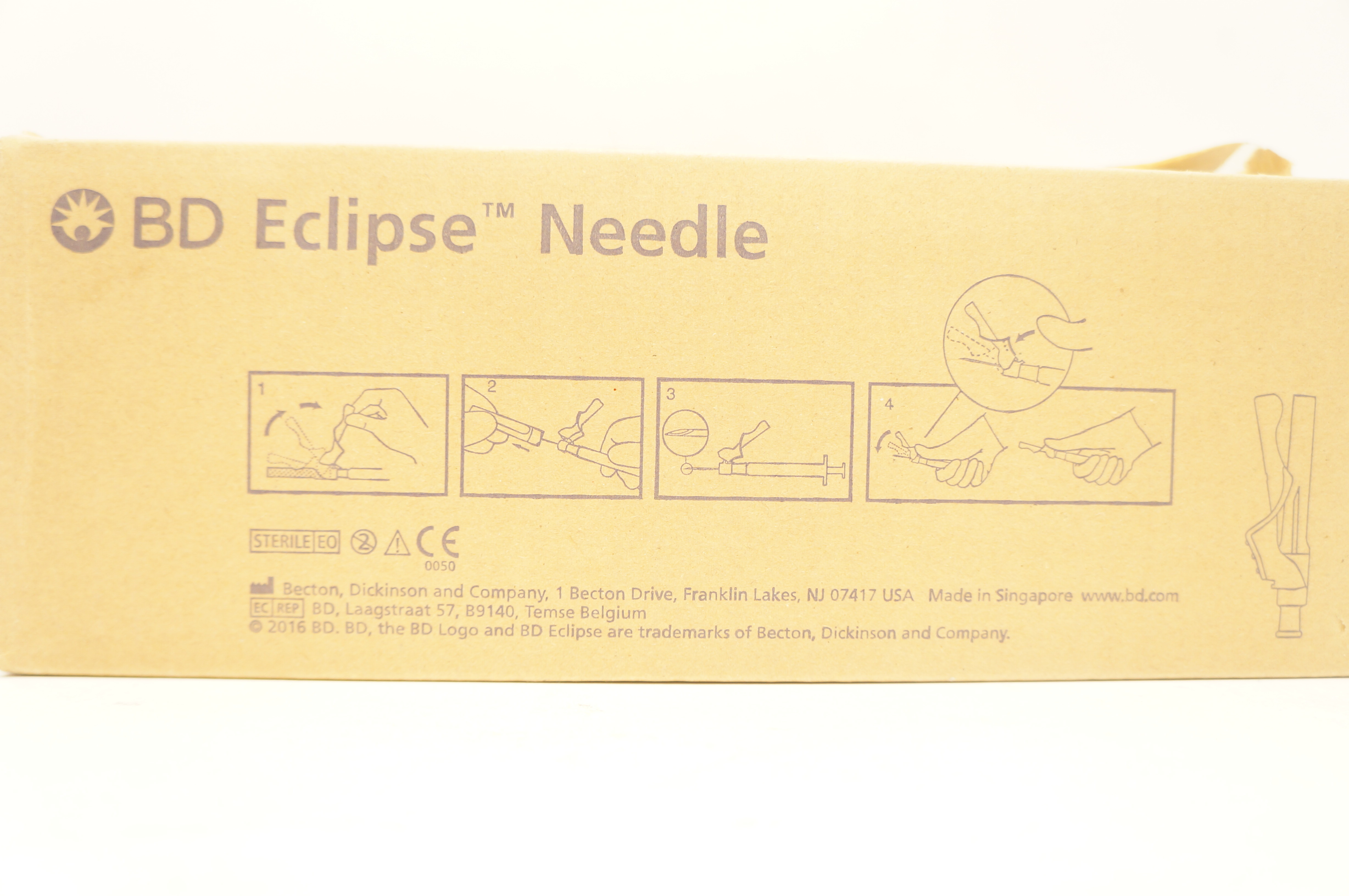 BD 305762 Eclipse Injection Ndle 23G x 1 - Box of 100