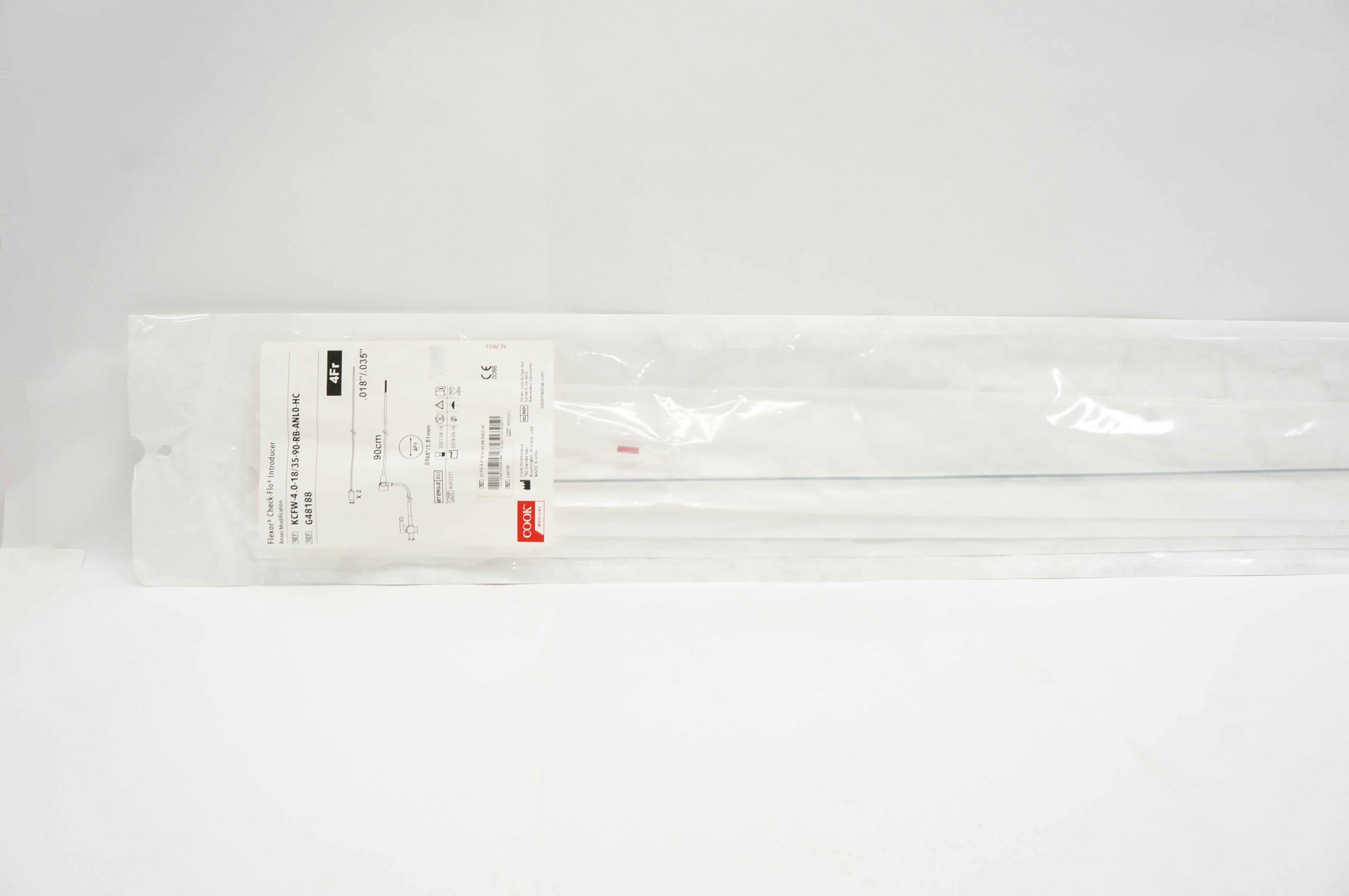Cook Medical G48188 Flexor Check-Flo Introducer 4Fr (x)