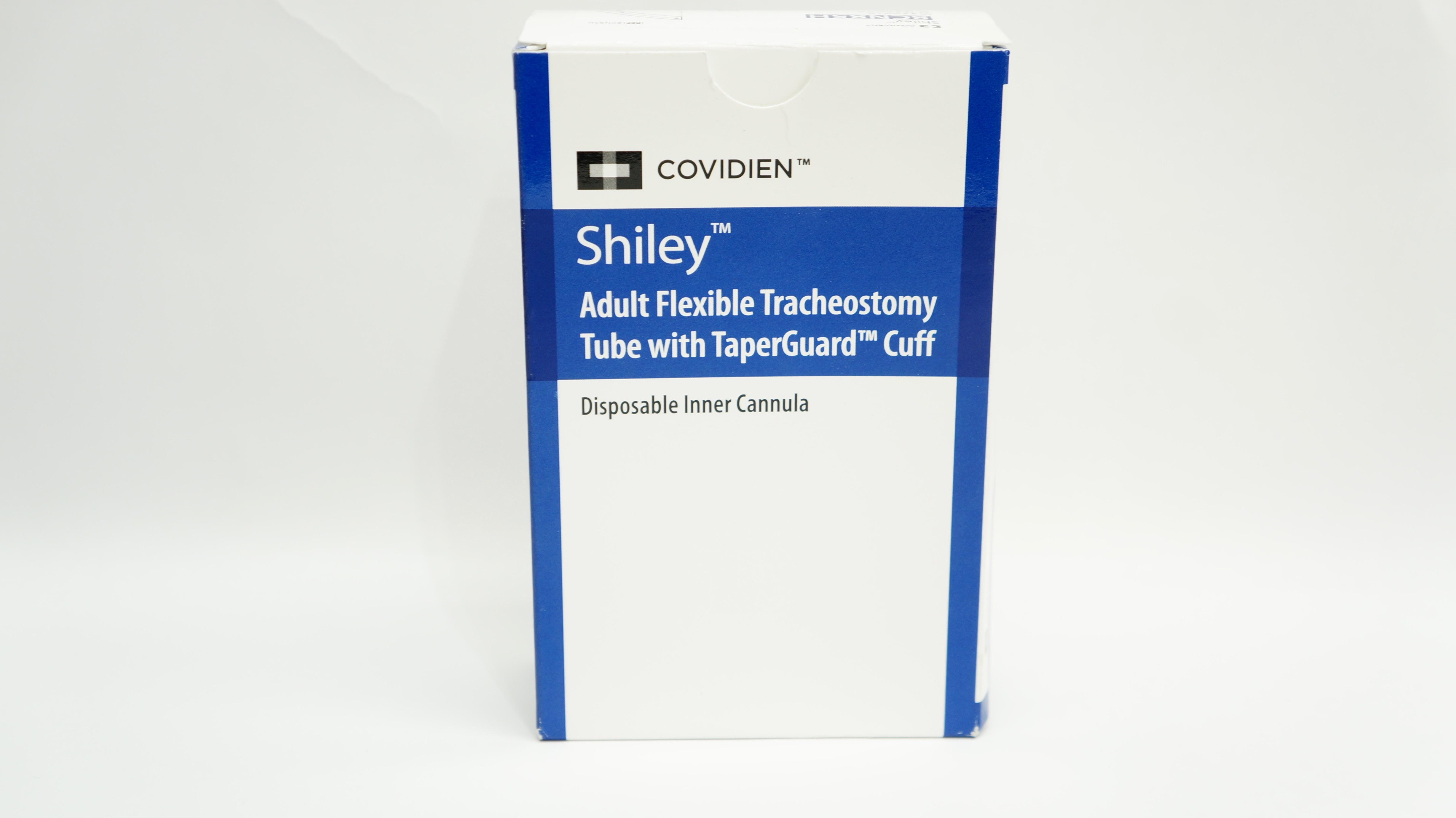 Covidien 8CN85H Shiley Adult Flexible Tracheostomy Tube 8.5ID x 12.2OD x 26.6mm