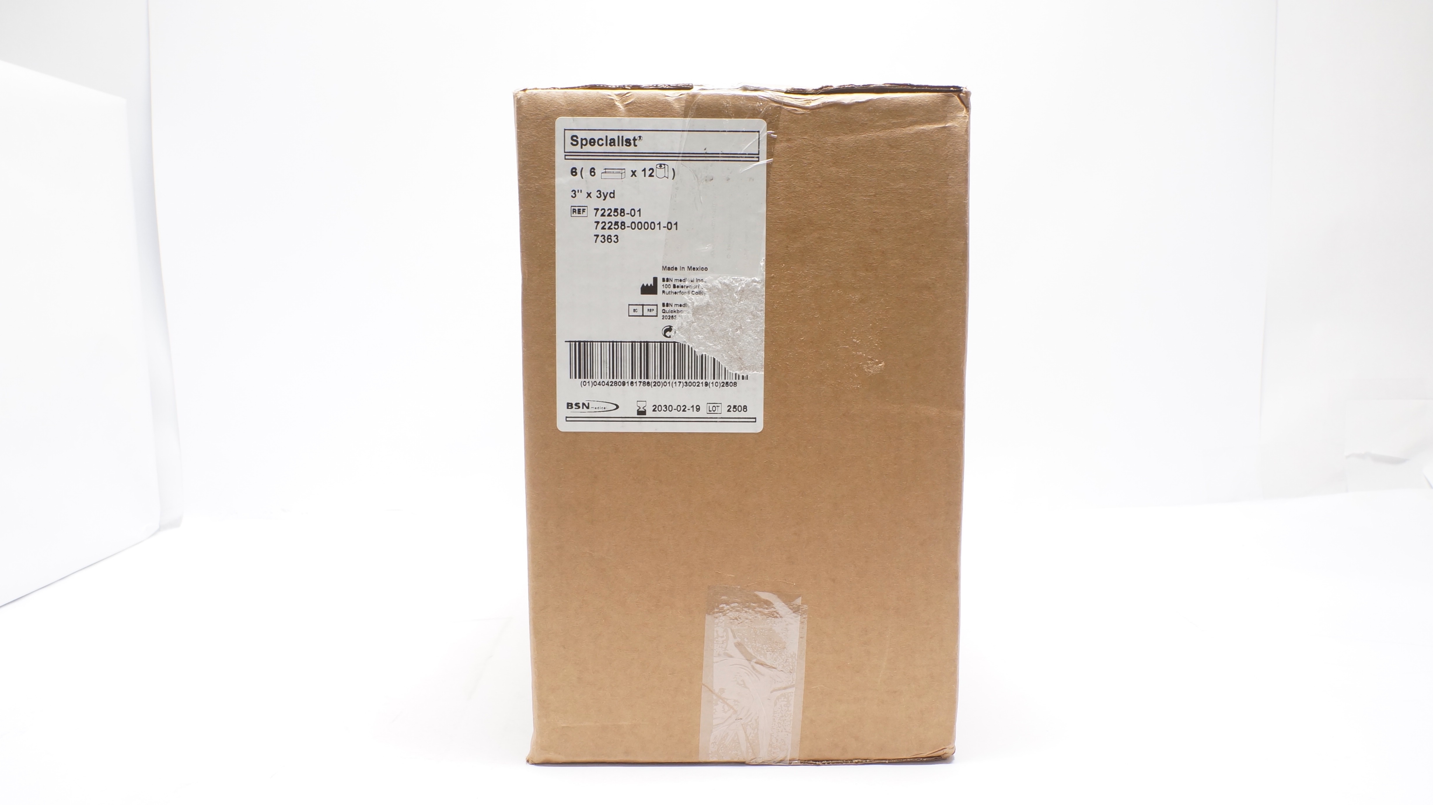 BSN 72258-01 Specialist Plaster Bandages  - Box of 72