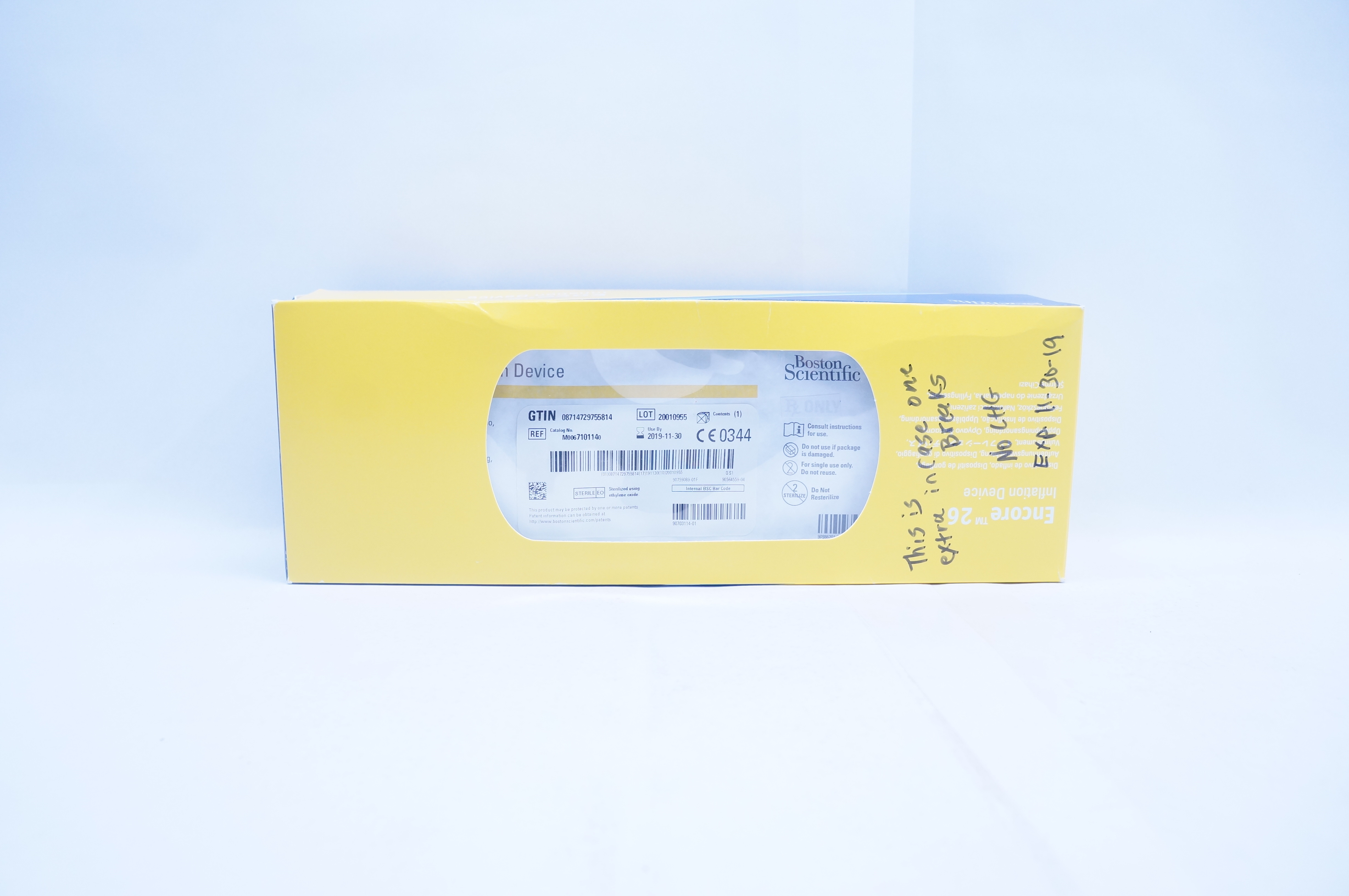 Boston Scientific M0067101140 Encore 26 Inflation Device (x)