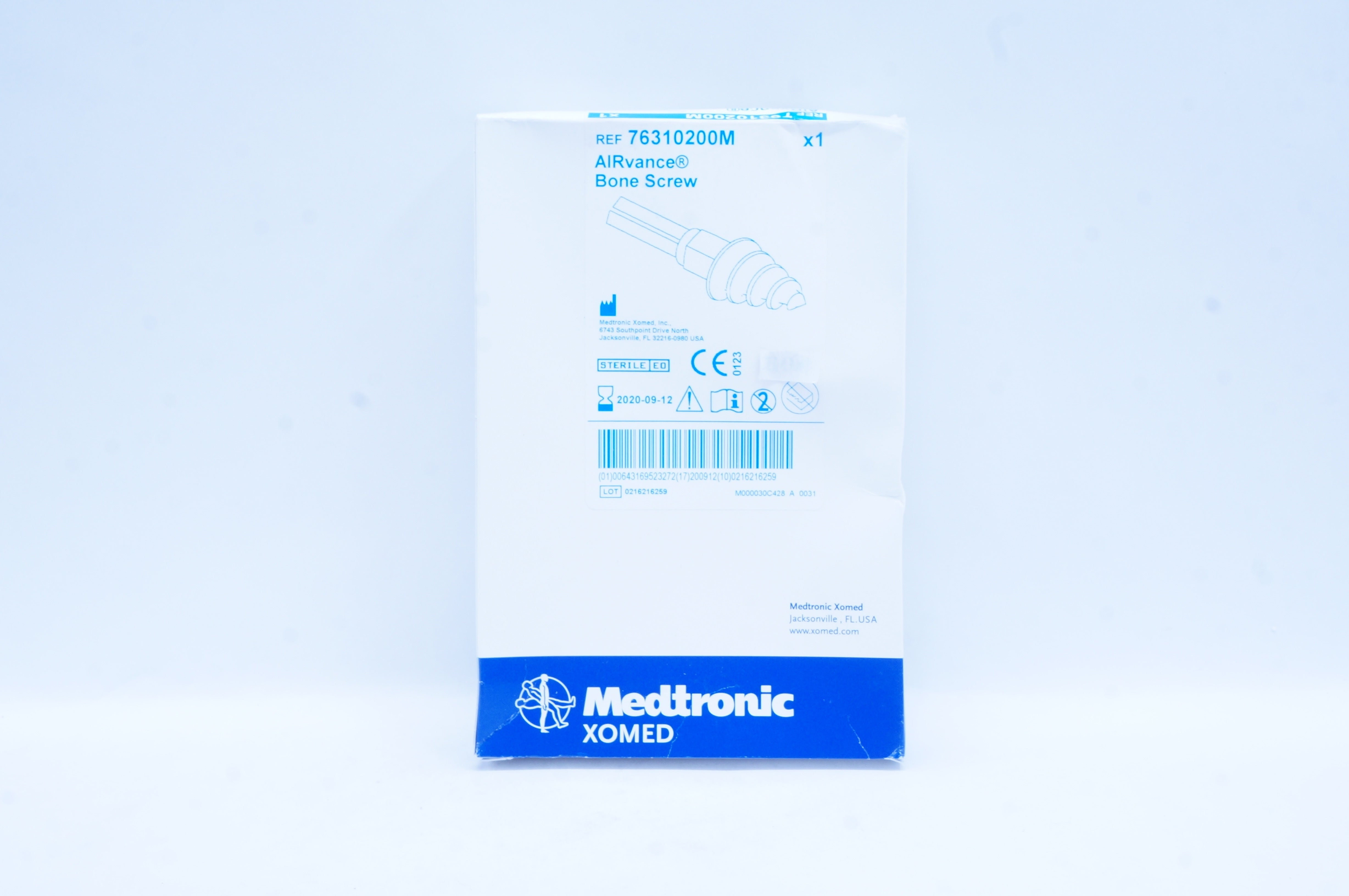 Medtronic Xomed 76310200M AIRvance Bone Screw (x)