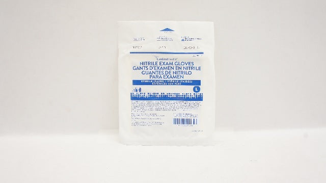 Cardinal Health N8832 Flexam Sterile Powder-Free Nitrile Exam Gloves Size L (x)