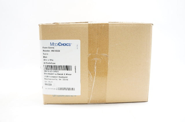 MediChoice MC18838 Exam Gowns Scrim Blue 30in x 42in - Case of 50