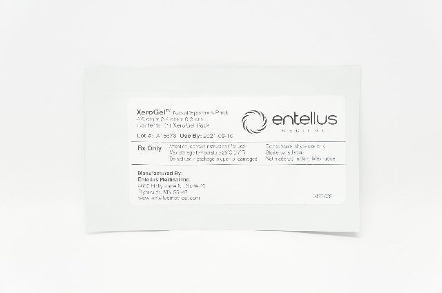 Entellus XG-108 XeroGel Nasal/Epistaxis Pack 4.0 x 2.4 x 0.3cm (x)