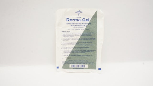 Medline NON8000 Derma-Gel Semi-Occlusive Hydrogel Wound Dressing 4In x 4In
