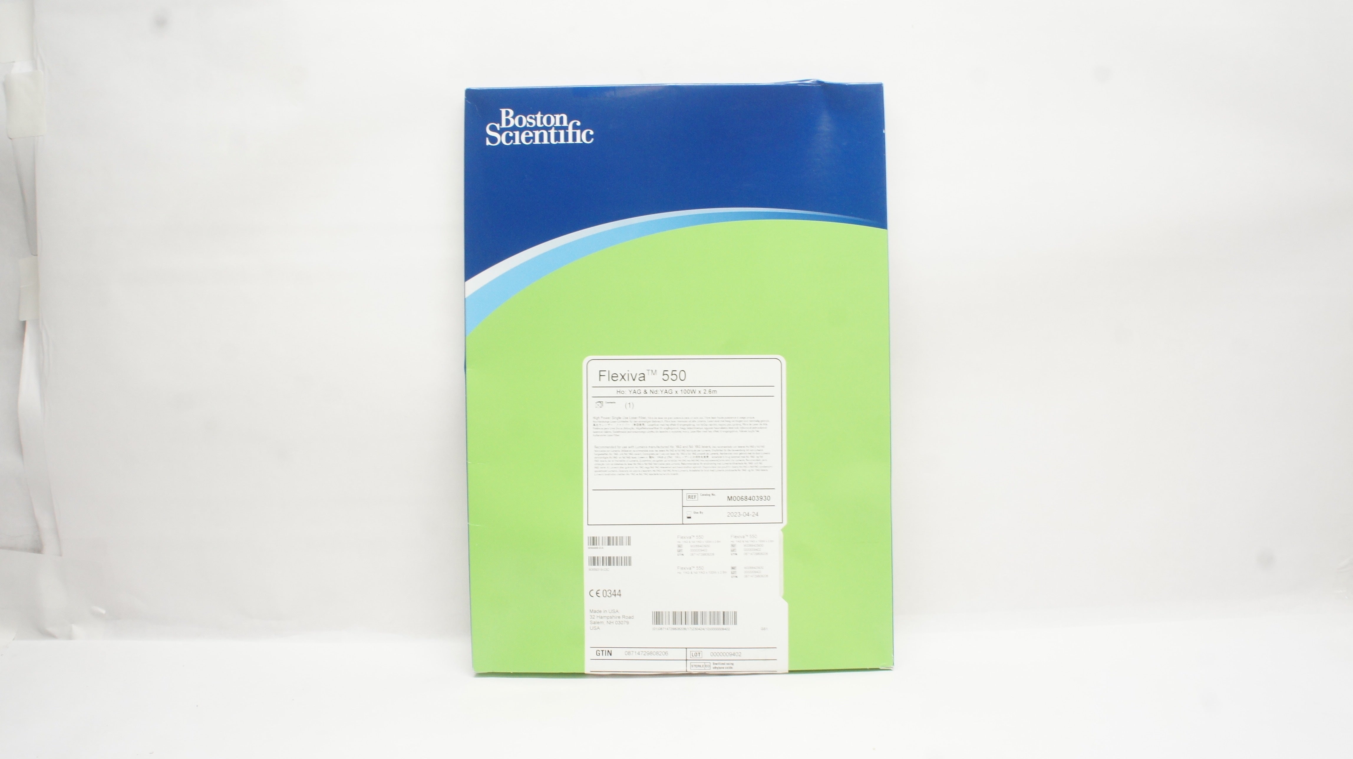 Boston Scientific M0068403930 Flexiva 550 YAG & ND YAG x 100W x 2.6m