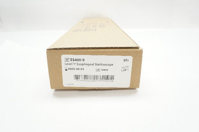 Smith Medical ES400-9 Level 1 Acoustascope Esophageal Stethoscope 9Fr-Case of 20