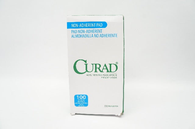 Medline NON25700 Curad Non-Adherent Pad 2inch x 3inch - Box of 100