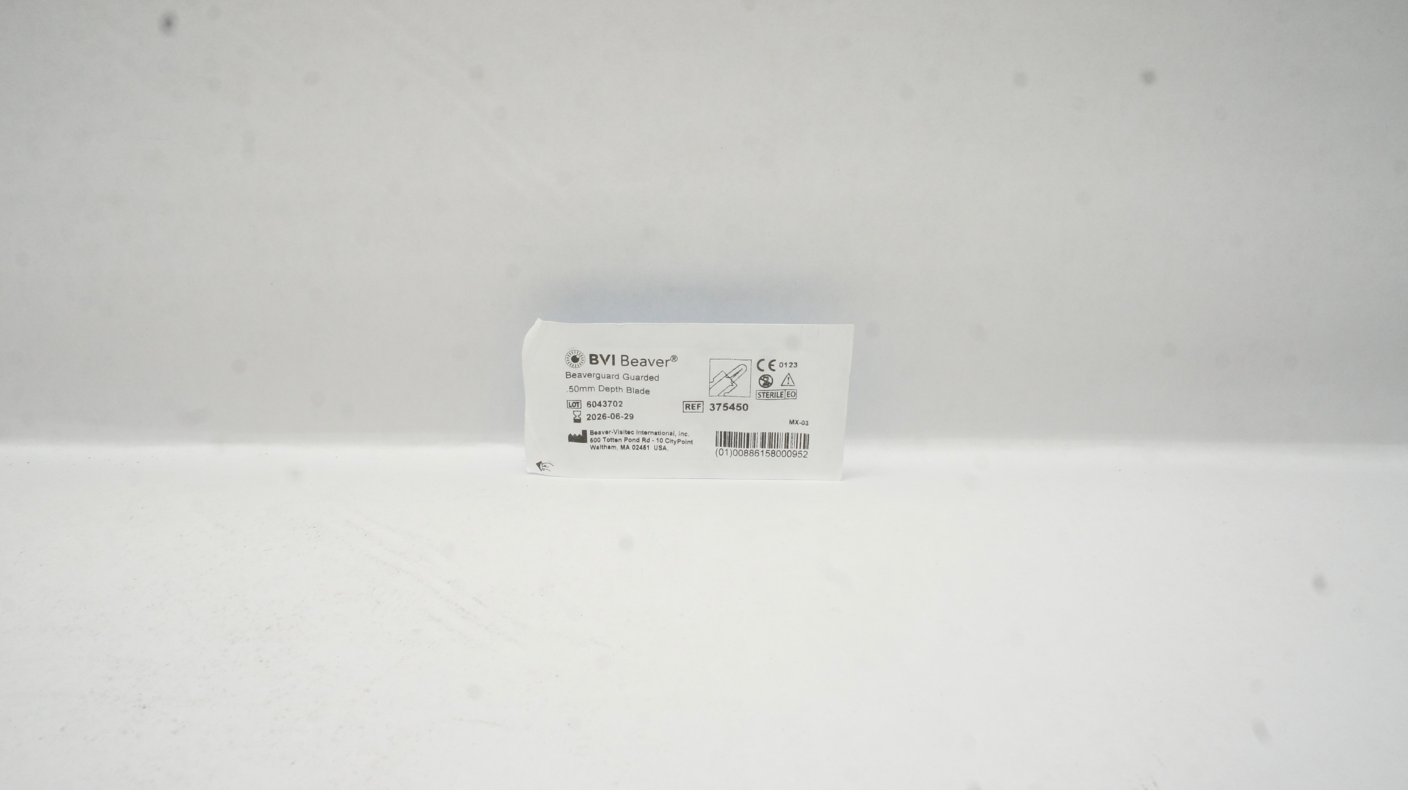 BVI Beaver 375450 Beaverguard Guarded Depth Blade .50mm