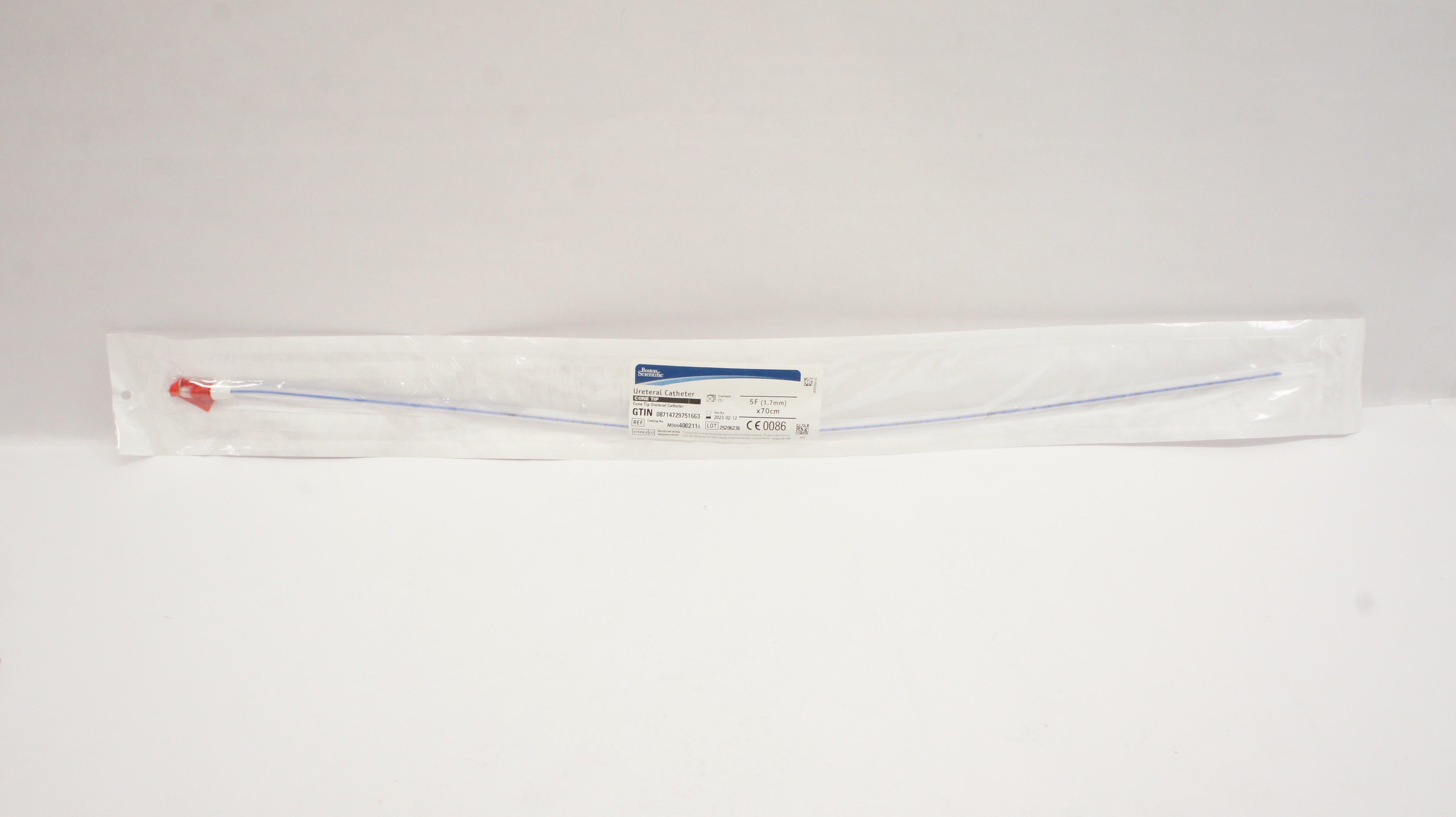 Boston Scientific 400211 Ureteral Cath. Cone Tip 5F x 70cm