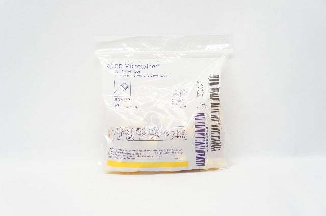 BD 365978 Microtainer SST-Amber (x) - Packet of 50