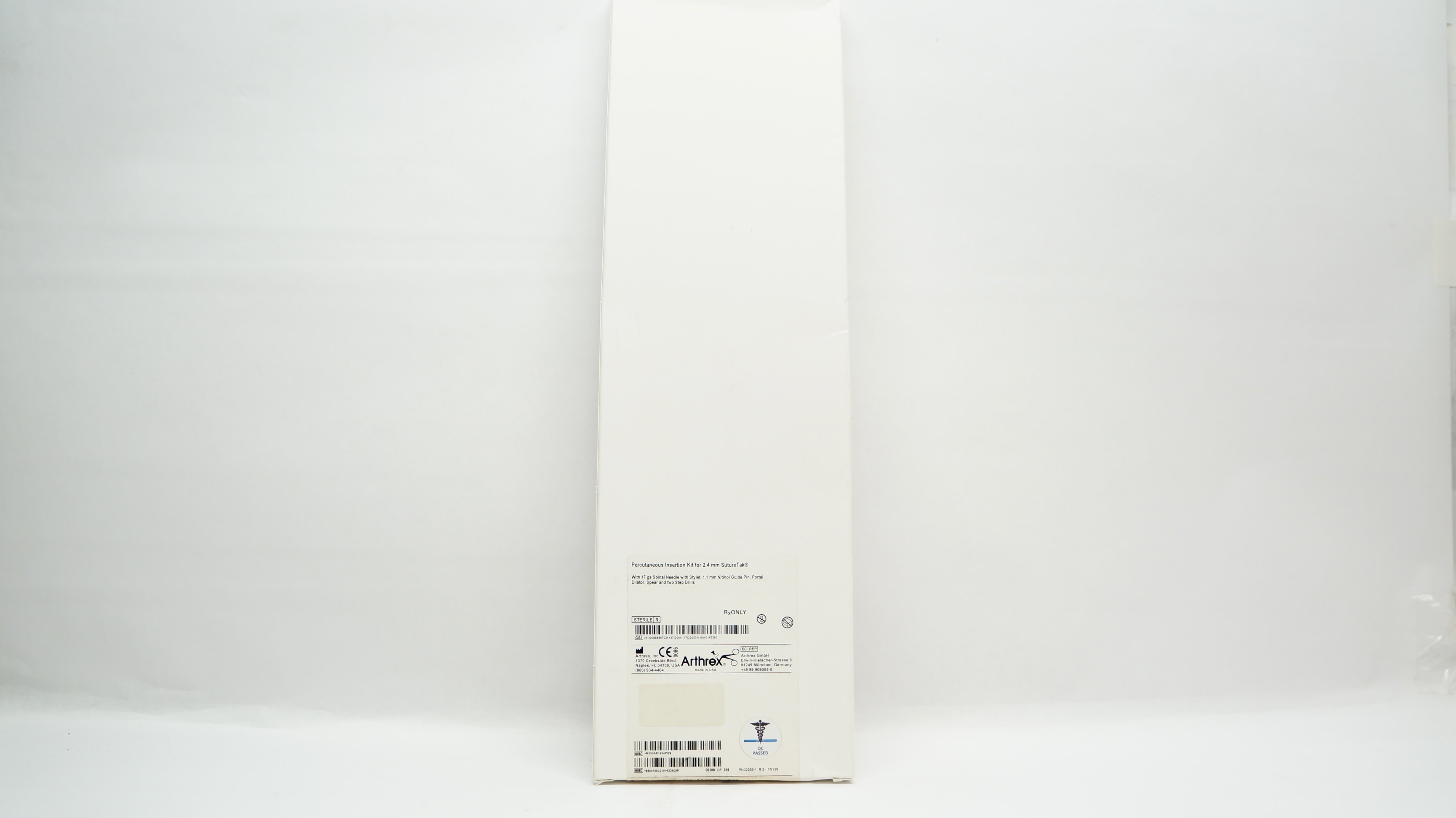 Arthrex AR-1934PI Percutaneous Insertion Kit for 2.4mm SutureTak (x)