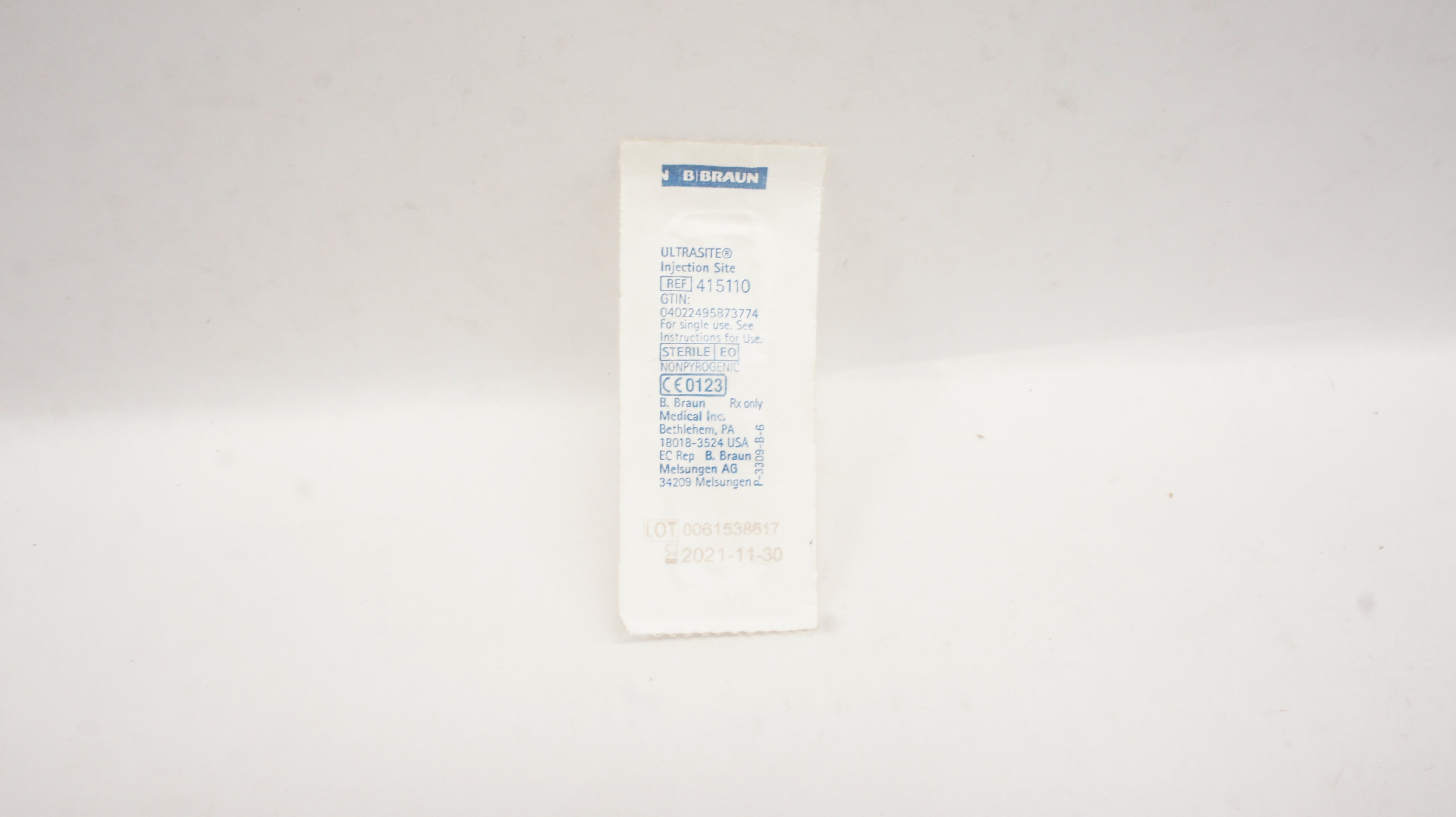 Braun 415110 ULTRASITE Injection Site (x)