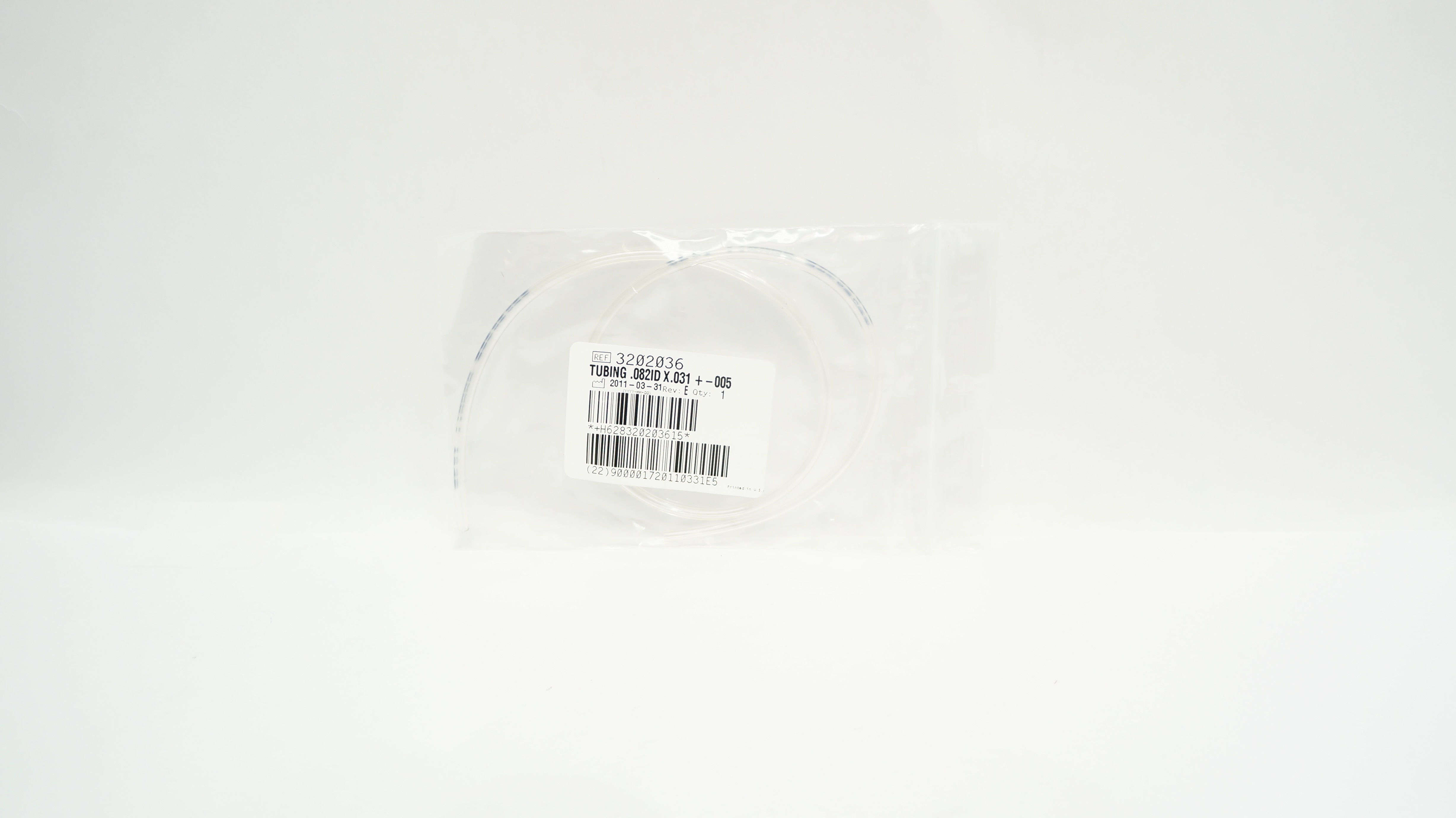 Beckman Coulter 3202036 Tubing .082ID x .031 + - 005