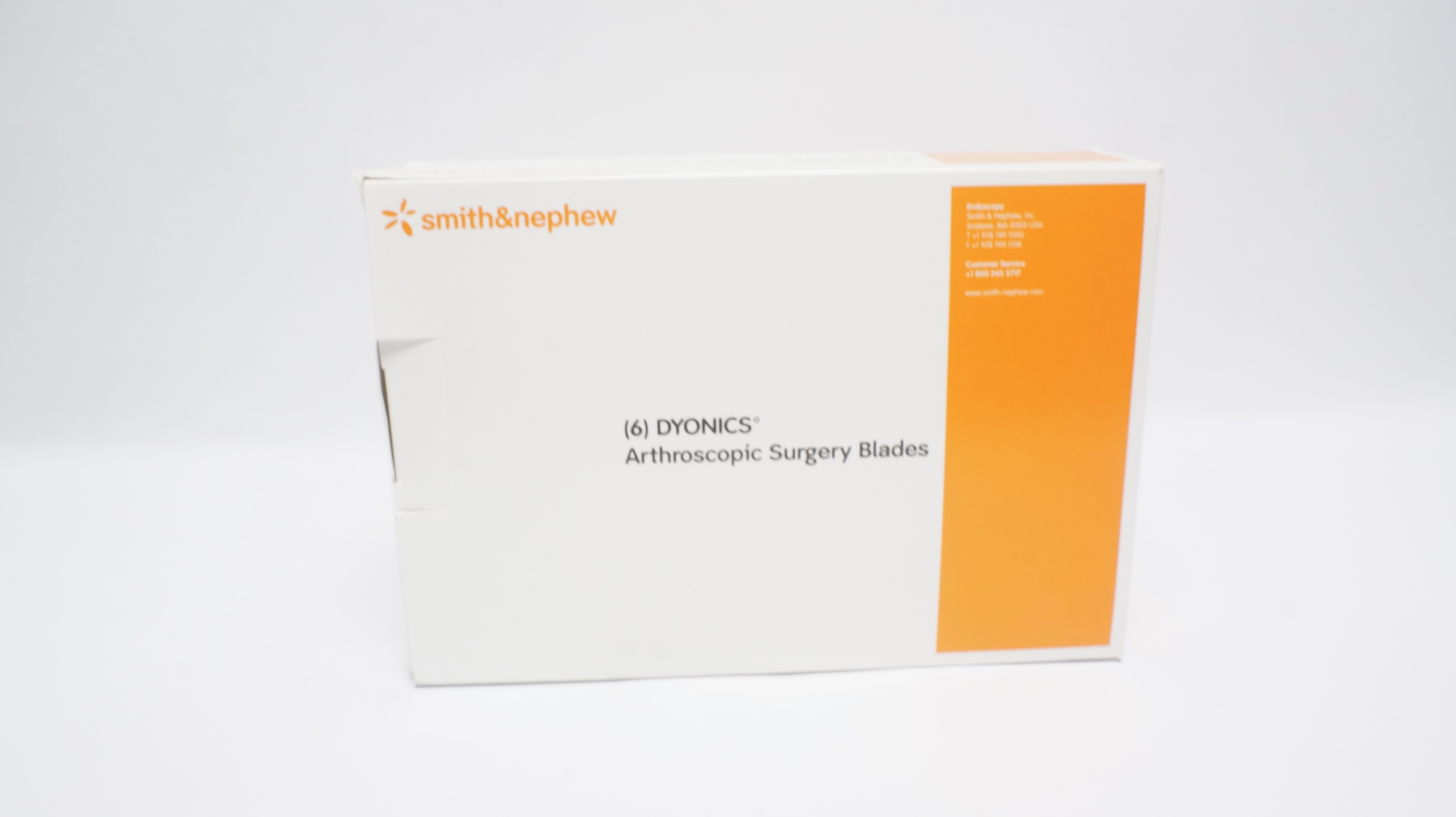 Smith&Nephew 72200036 DYONICS 4.5mm Curved INCISOR Plus ELITE Blade (x)-Box of 6