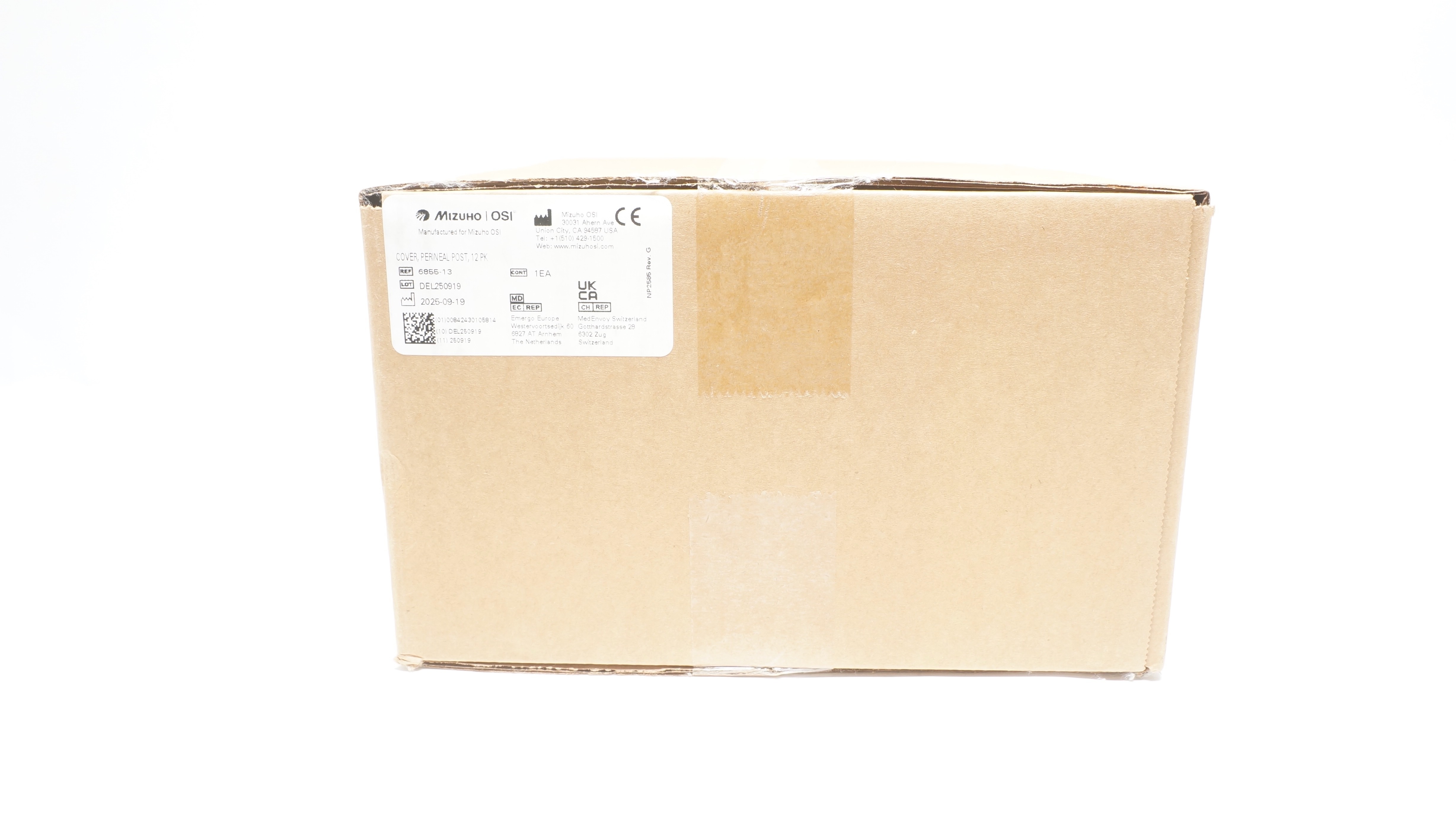 Mizuhosi 6855-13 Perineal Pos Cover - Box of 12
