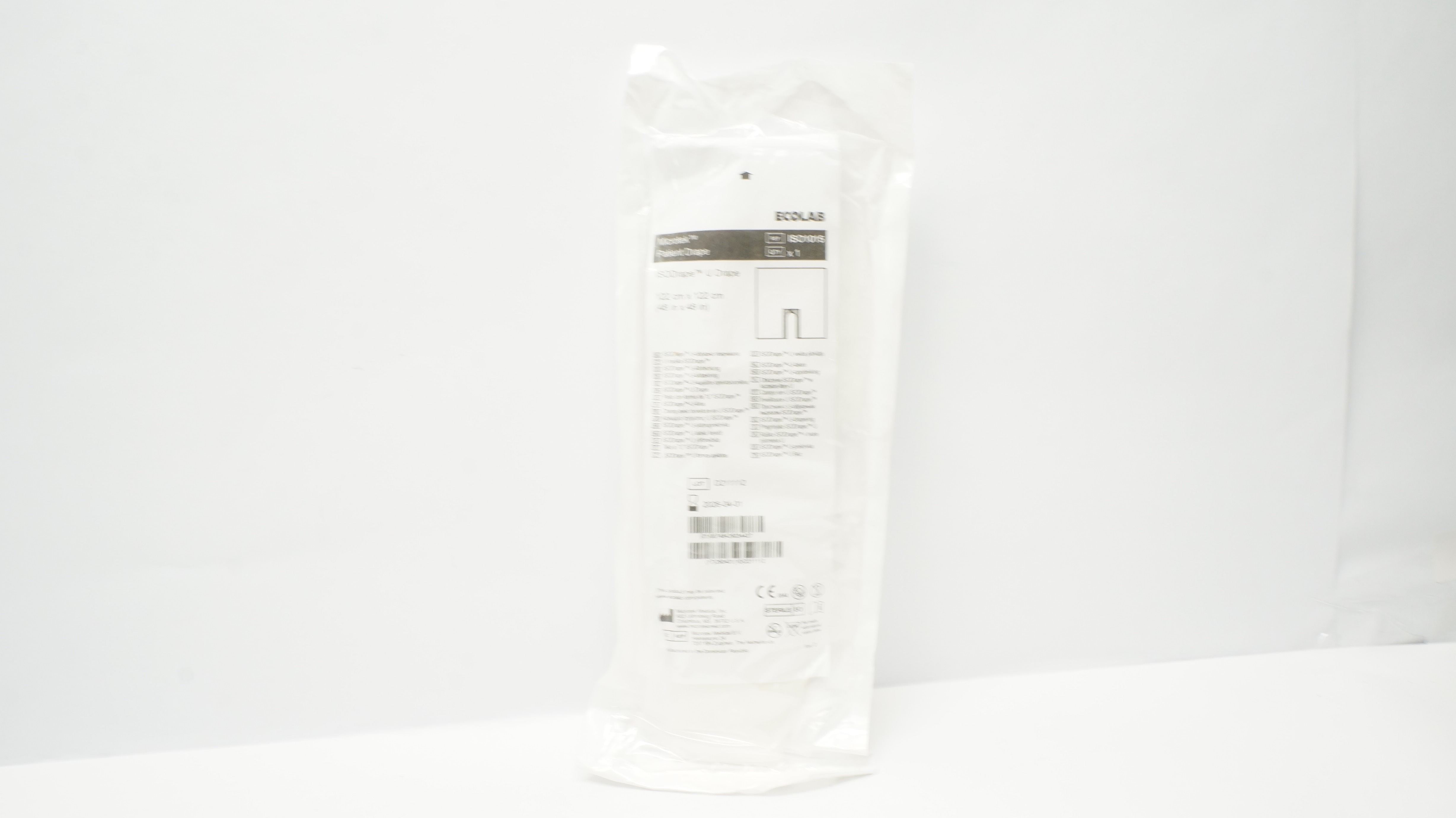 Ecolab ISO1015 Microtek Patient Drape ISODrape U Drape 48In x 48In
