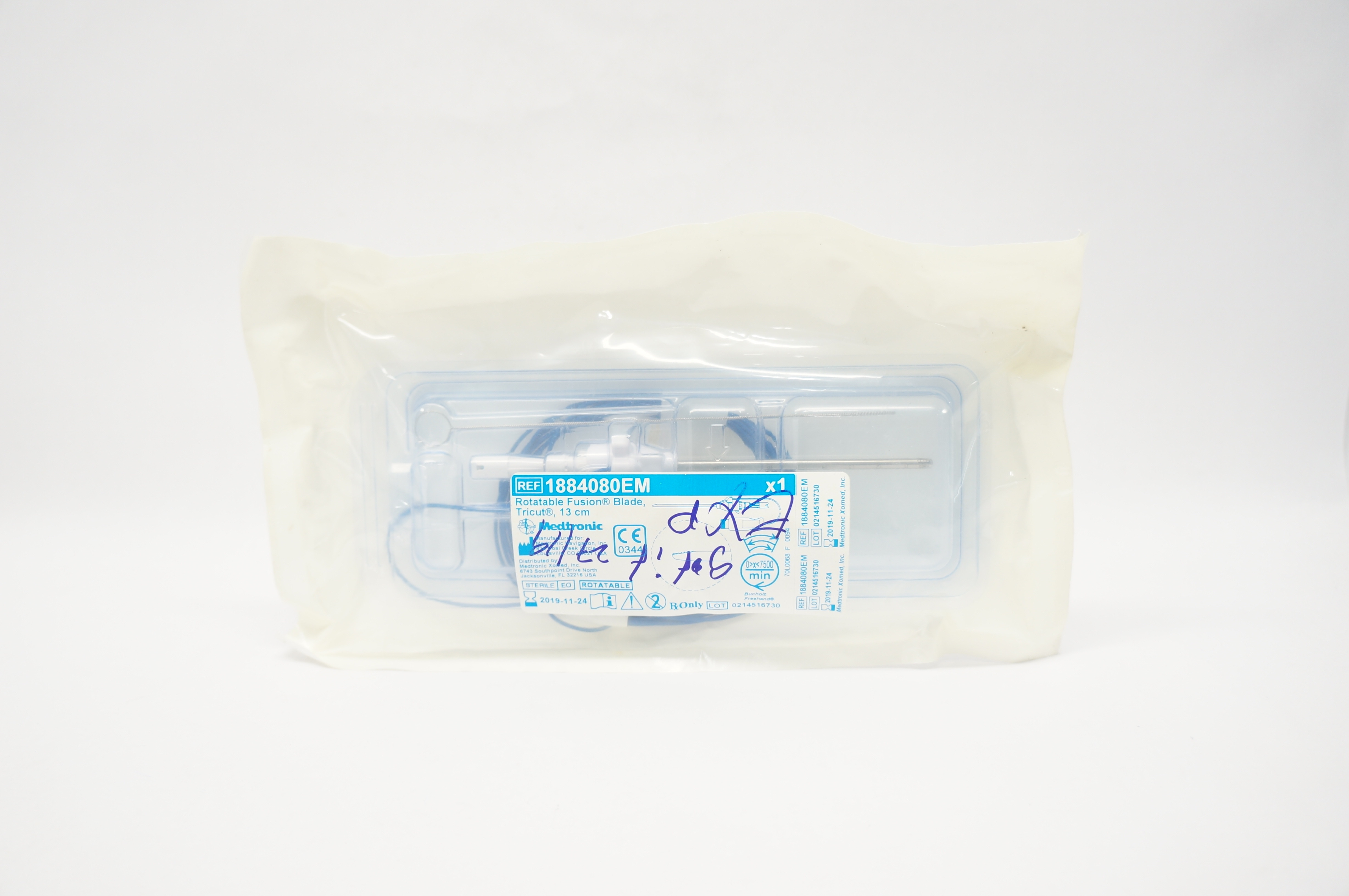 Medtronic 1884080EM Rotatable Fusion Blade Tricut, 13 cm (x)