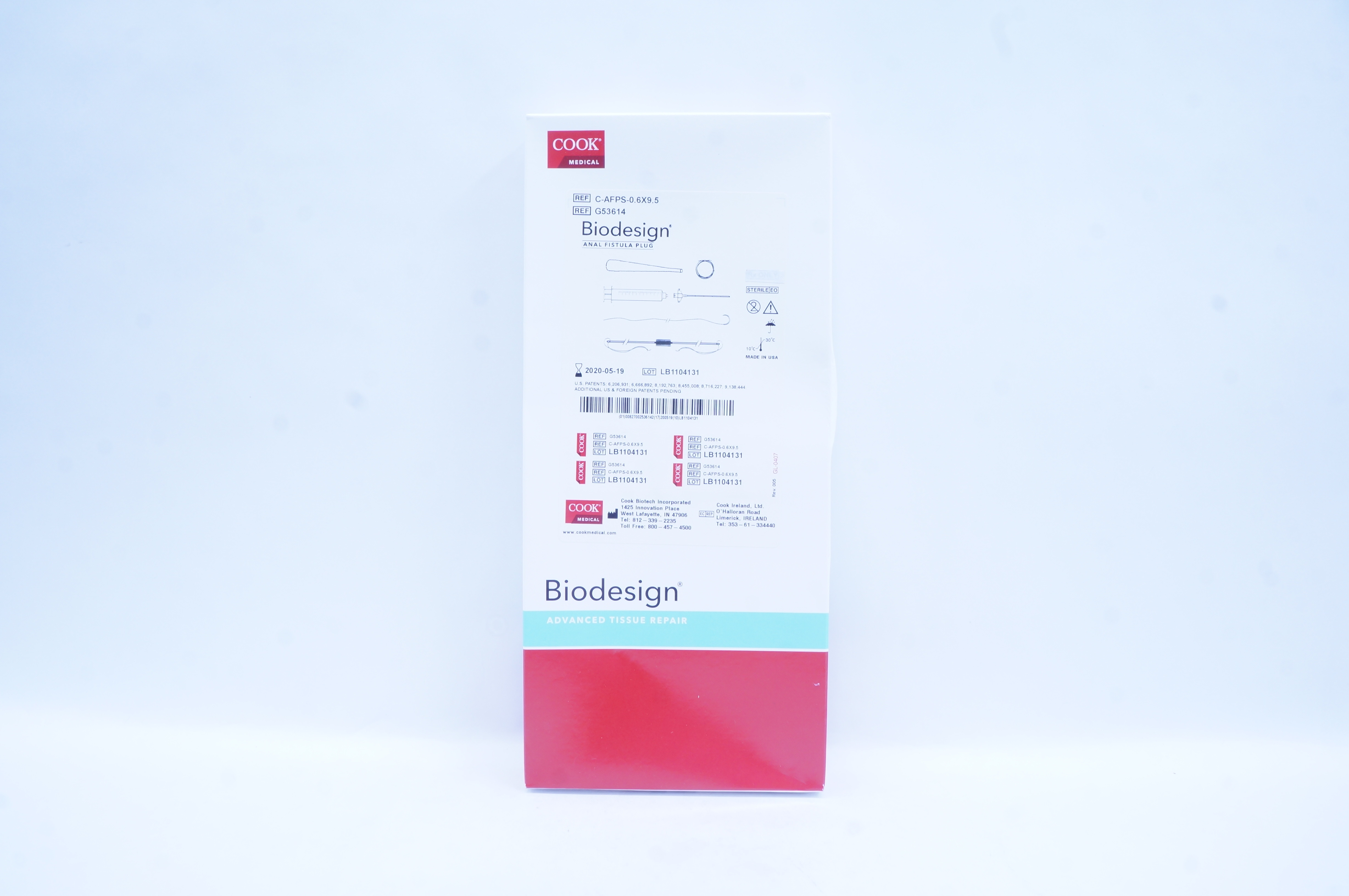 Cook Medical G53614 Biodesign Anal Fistula Plug (x)