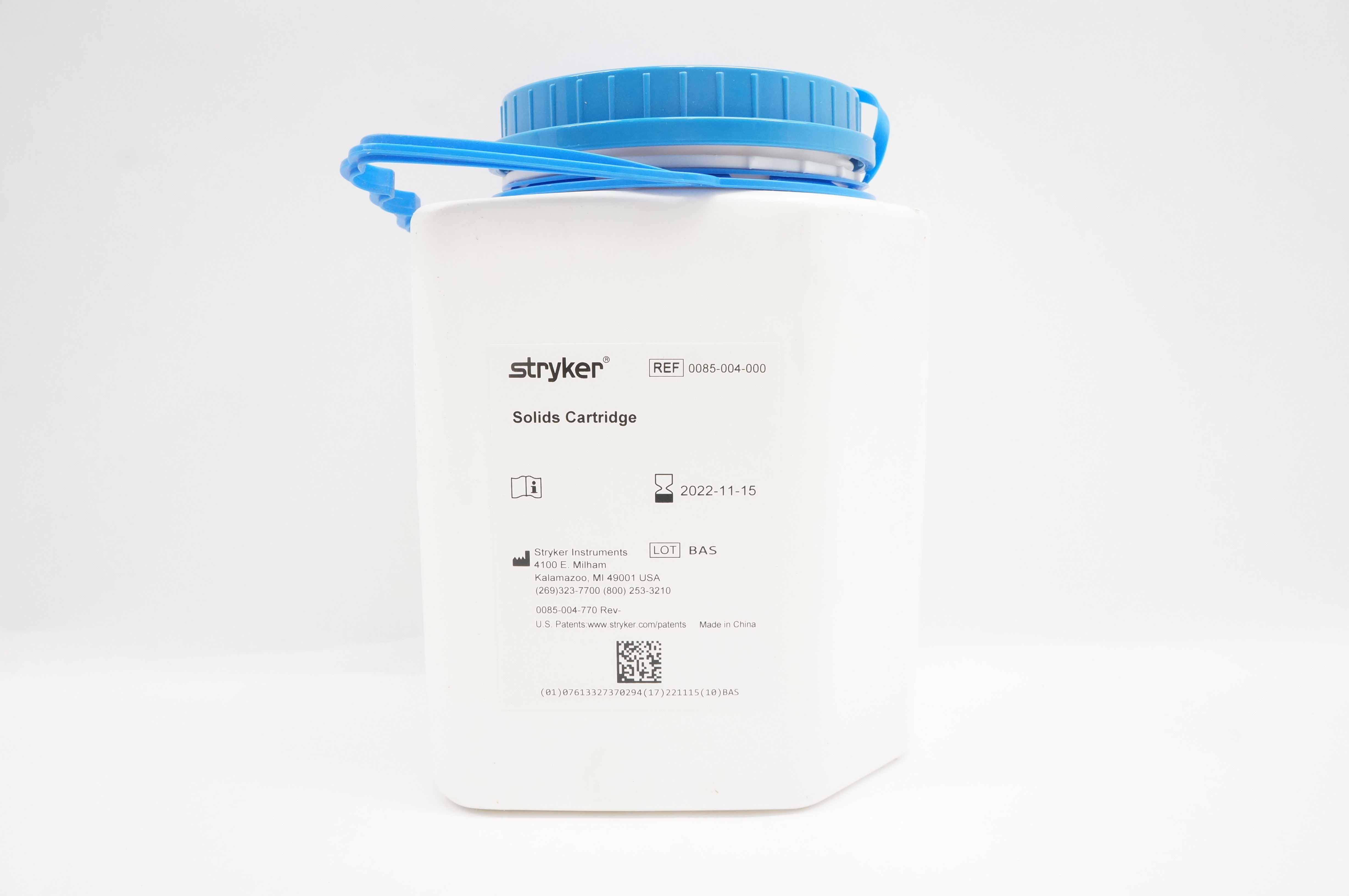 Stryker 0085-004-000 Solids Cartridge