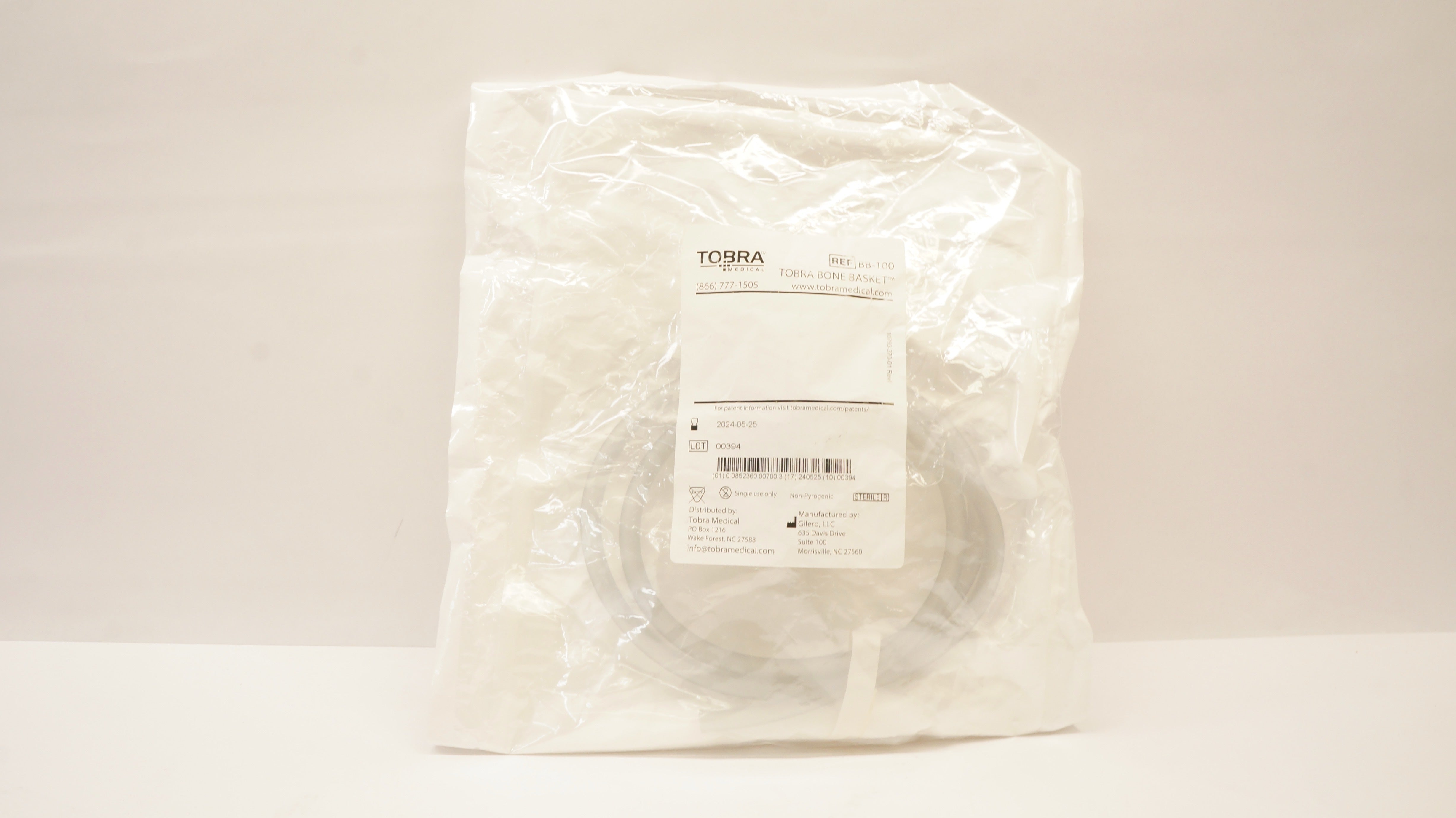 Gilero BB-100 Tobra Bone Basket