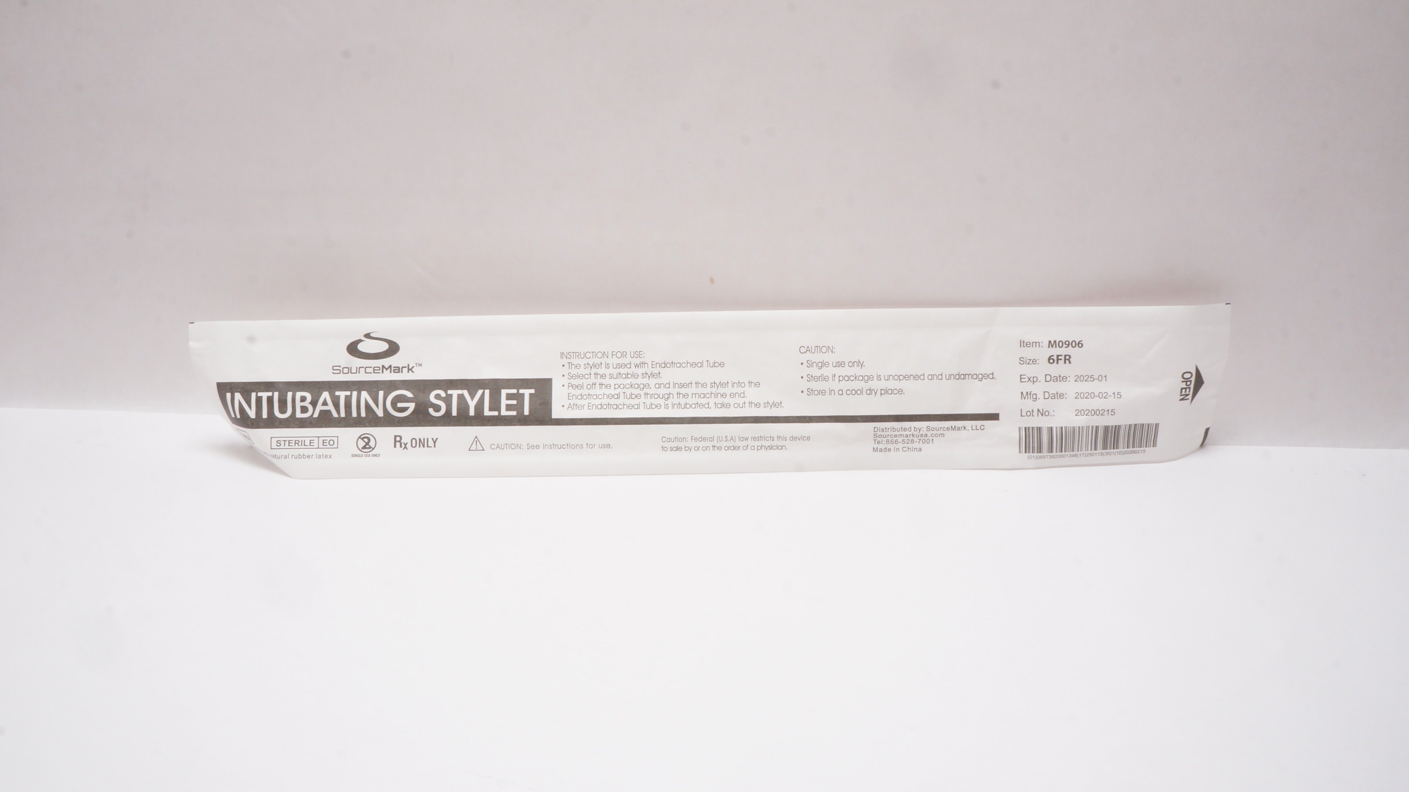 SourceMark M0906 Intubating Stylet 6Fr.