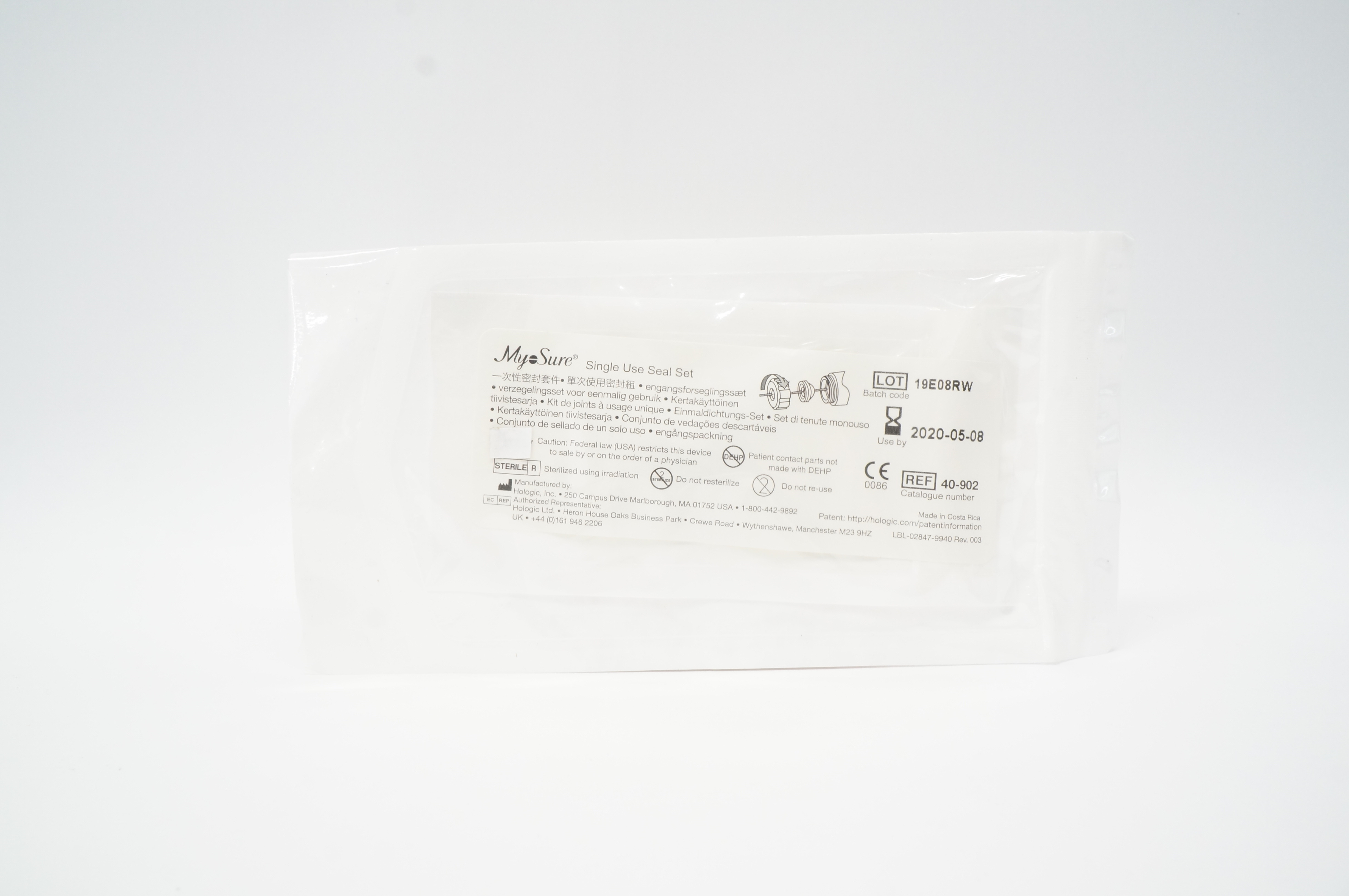 Hologic 40-902 MyoSure Single Use Seal Set (x)