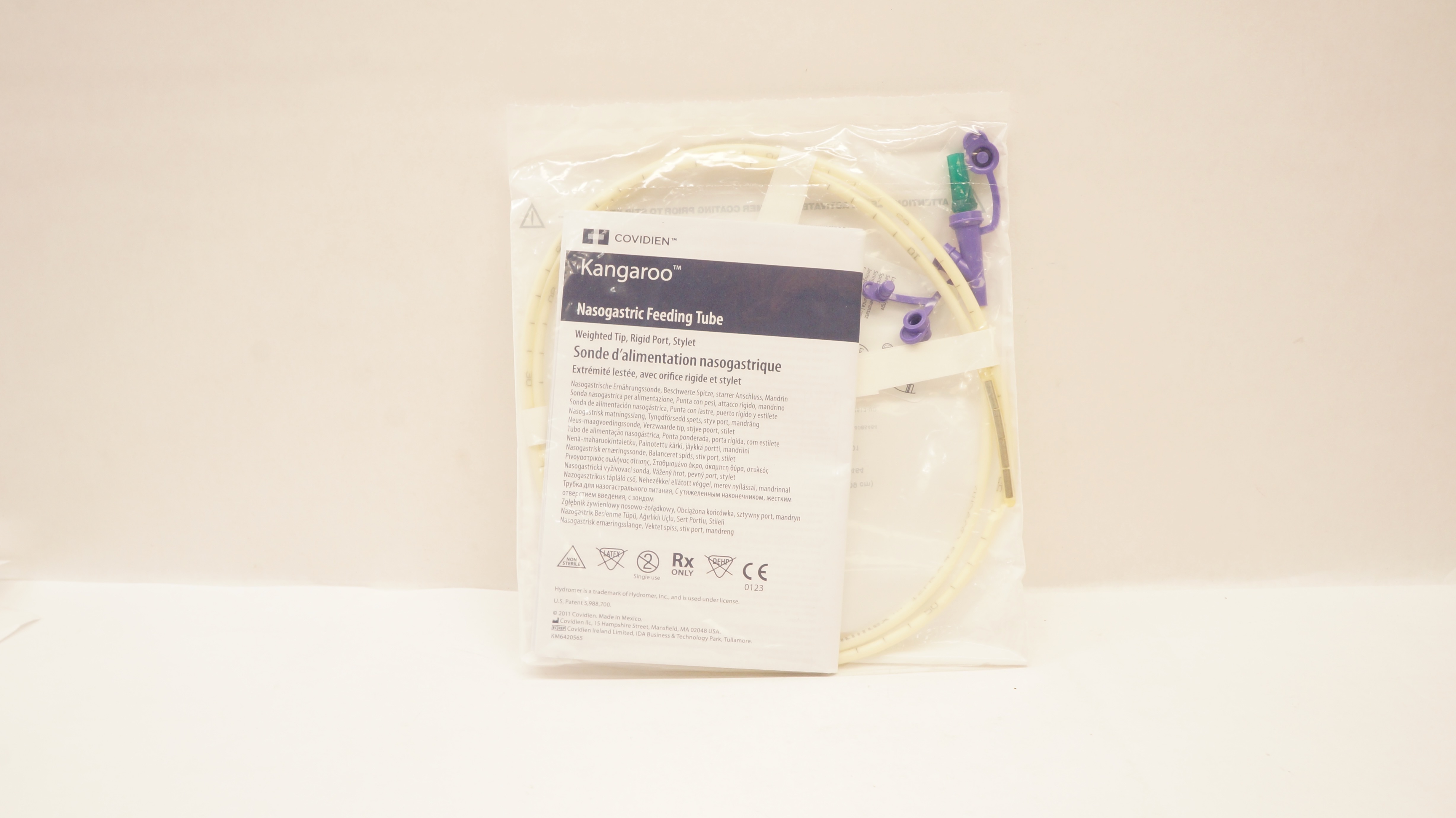 Covidien 8884721252 Kangaroo Nasogastric Feeding Tube 12Fr/Ch x 43inch (x)