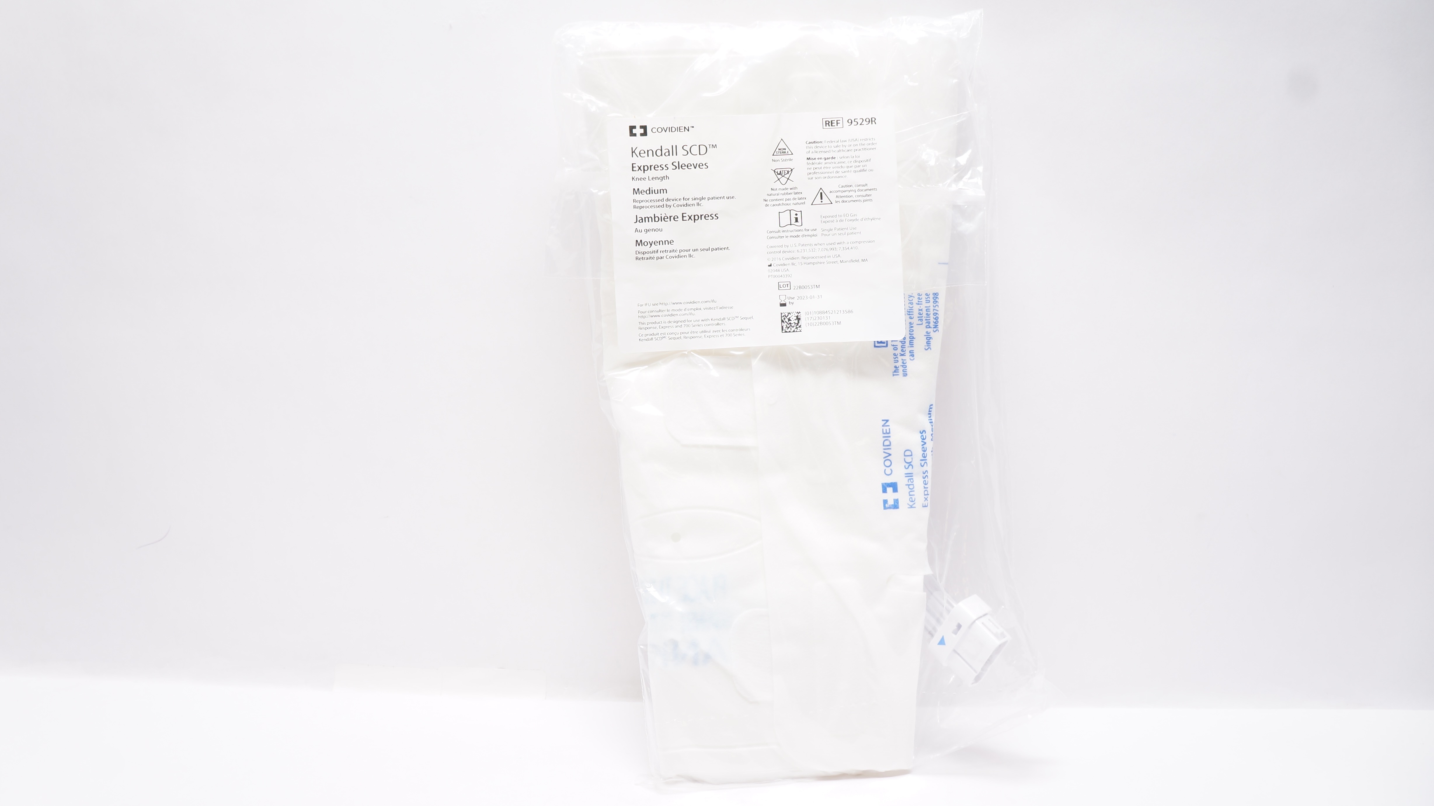 Covidien 9529R Kendall SCD Express Sleeves, Medium (x)