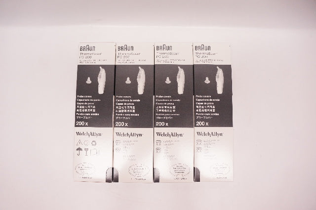 Welch Allyn PC200 ThermoScan Probe Covers - Lot of 4