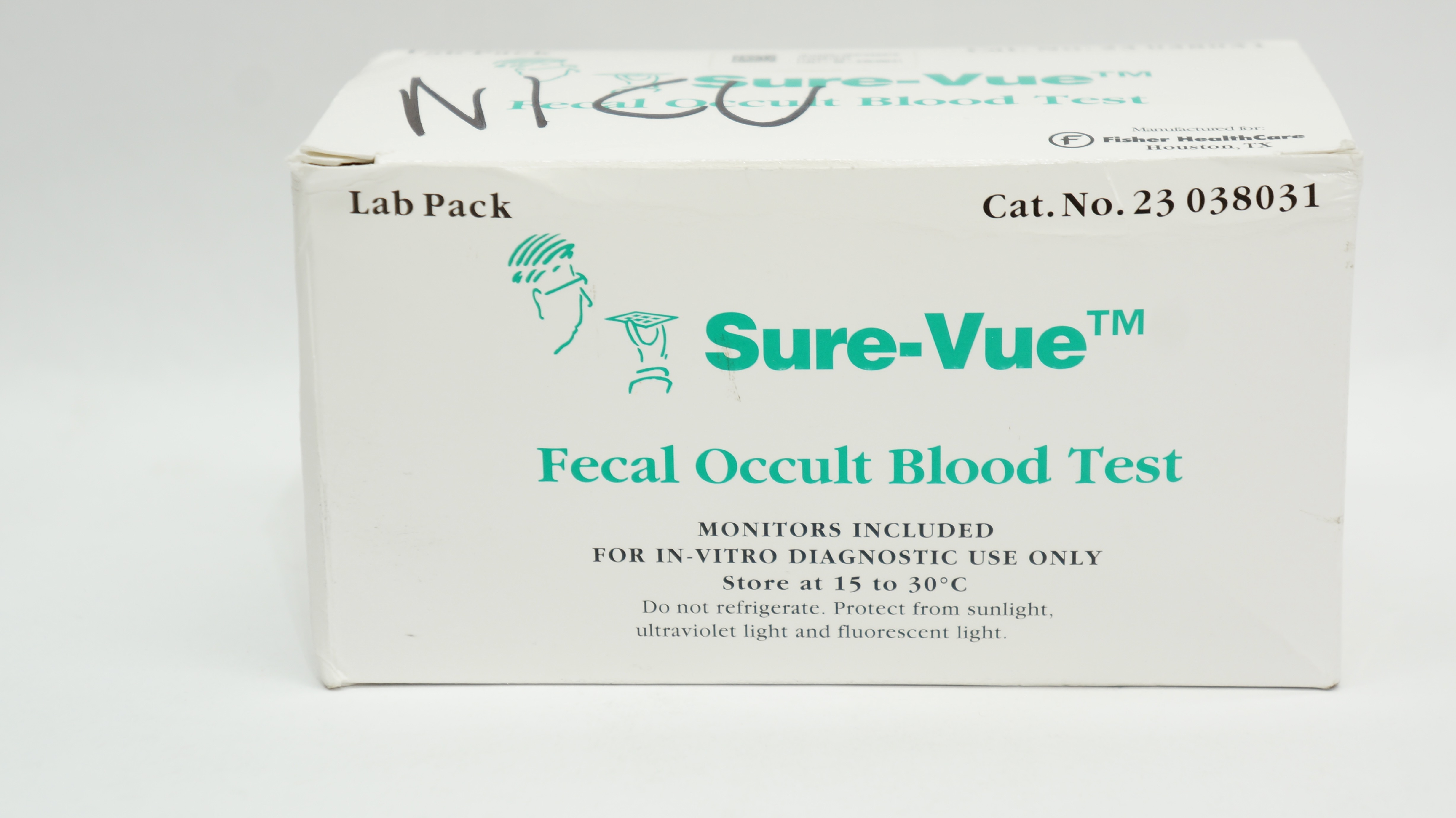 Fisher Healthcare 23038031 Sure-Vue Fecal Occult Blood Test (x) - Box of 100