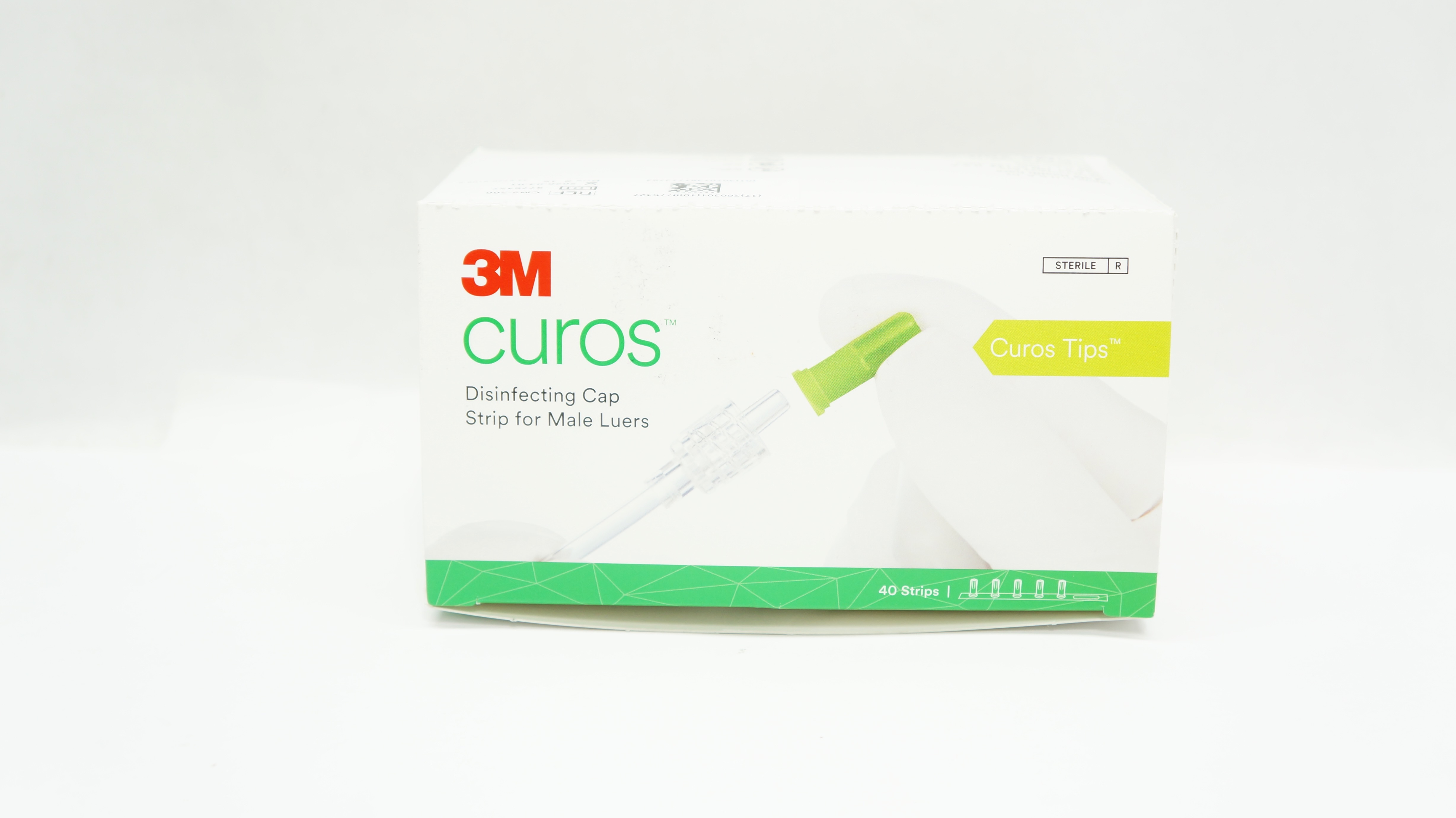 3M CM5-200 Curos Disinfecting Cap Strip for Male Luers - Box of 29