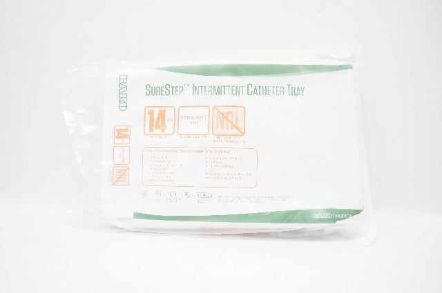 Bard INTP14 SuperStep Intermittent Cath. Tray, Straight Tip, 14Fr