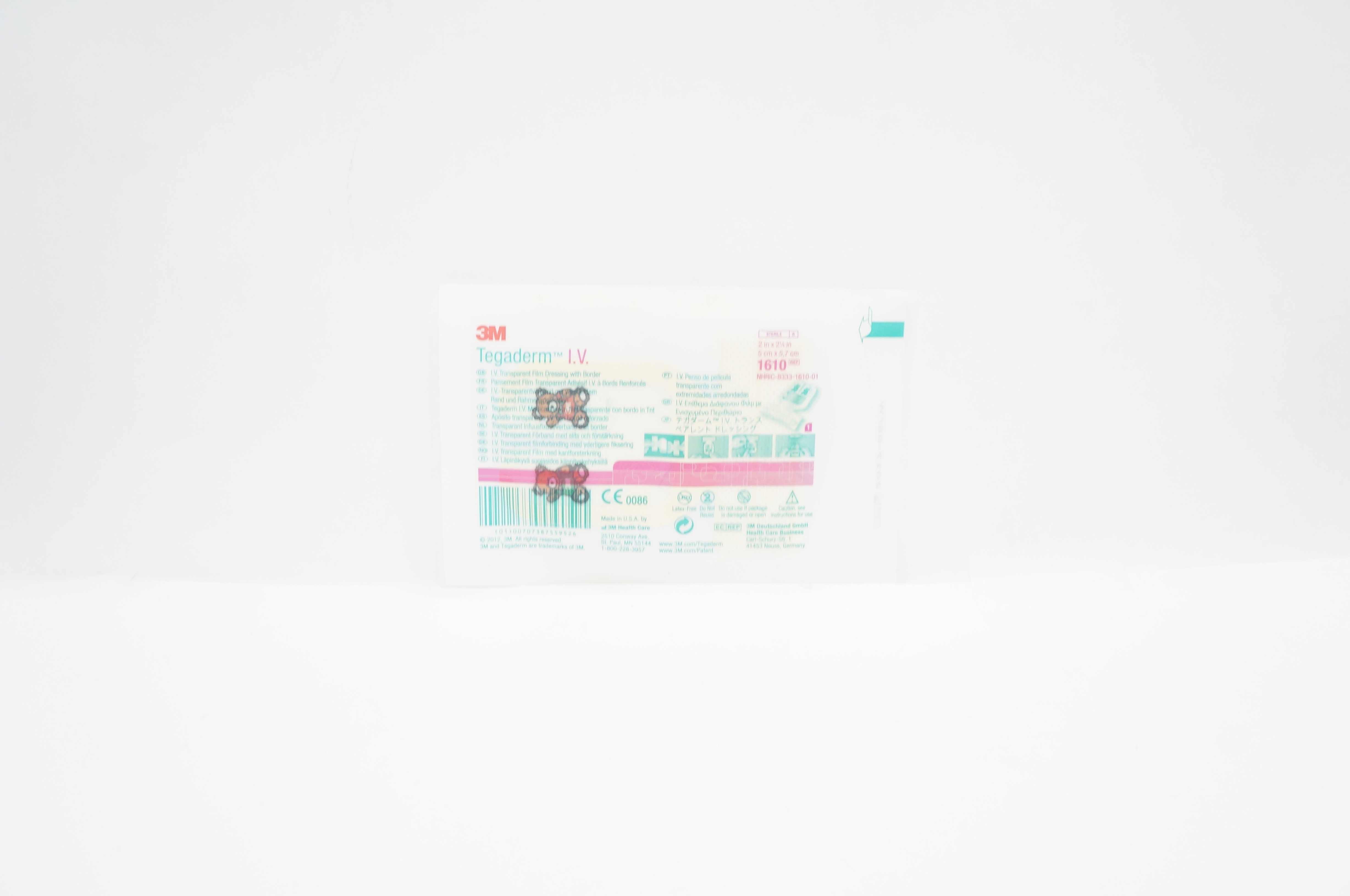 3M 1610 Tegaderm I.V. Transparent Film Dressing with Border (x)