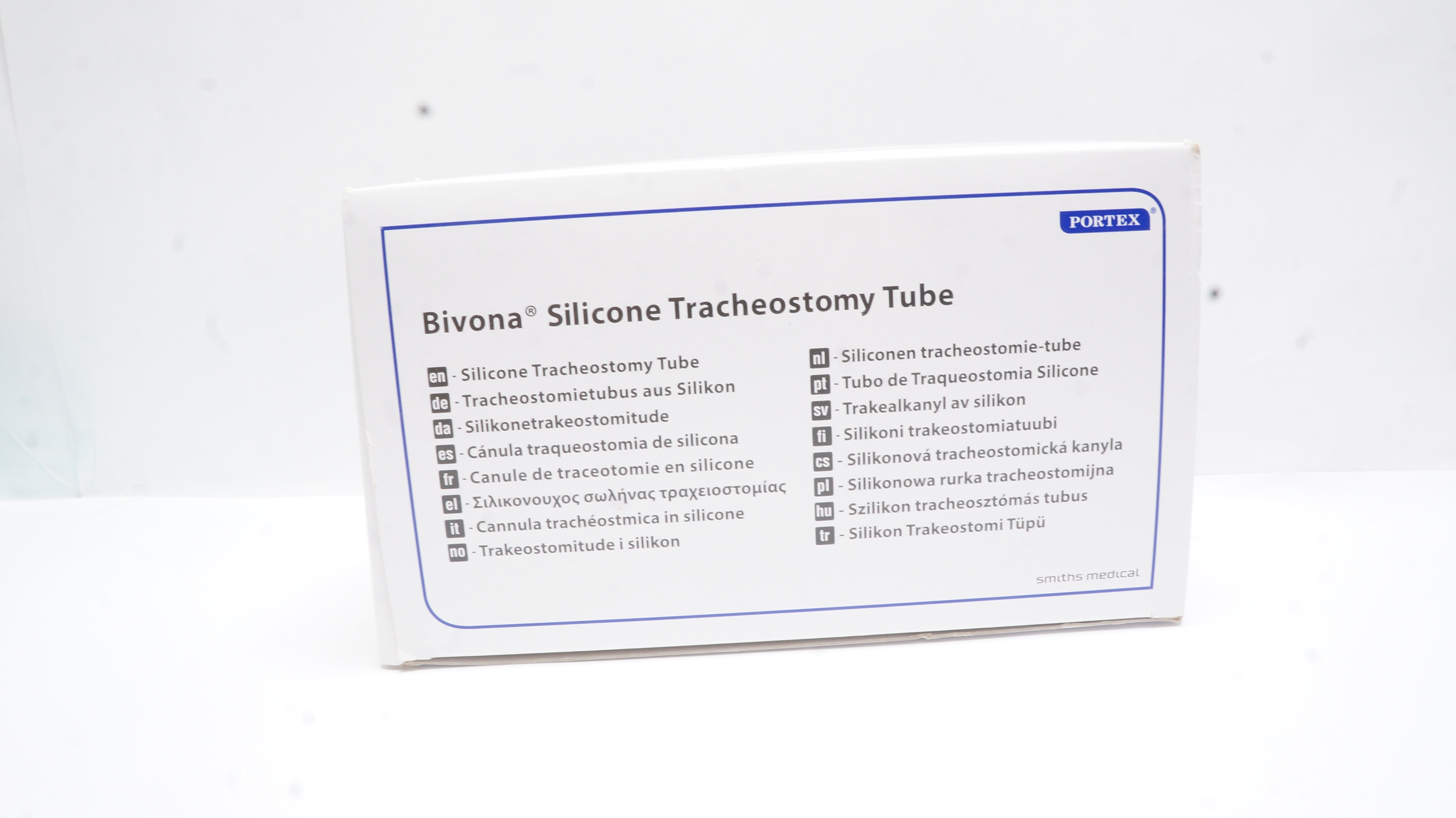 Smiths Medical 75HA90 Portex Adult Tracheostomy Tube 9.0 ID x 12.9 OD x 140mm