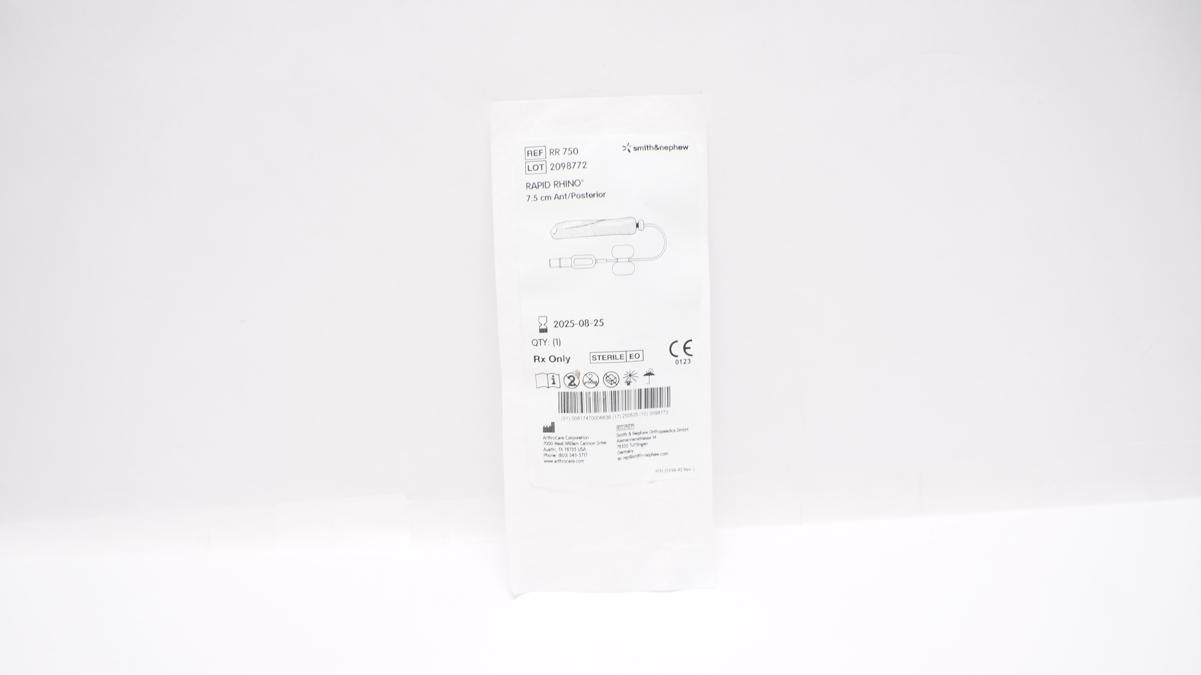 Smith&Nephew RR750 Rapid Rhino Ant/Posterior 7.5cm