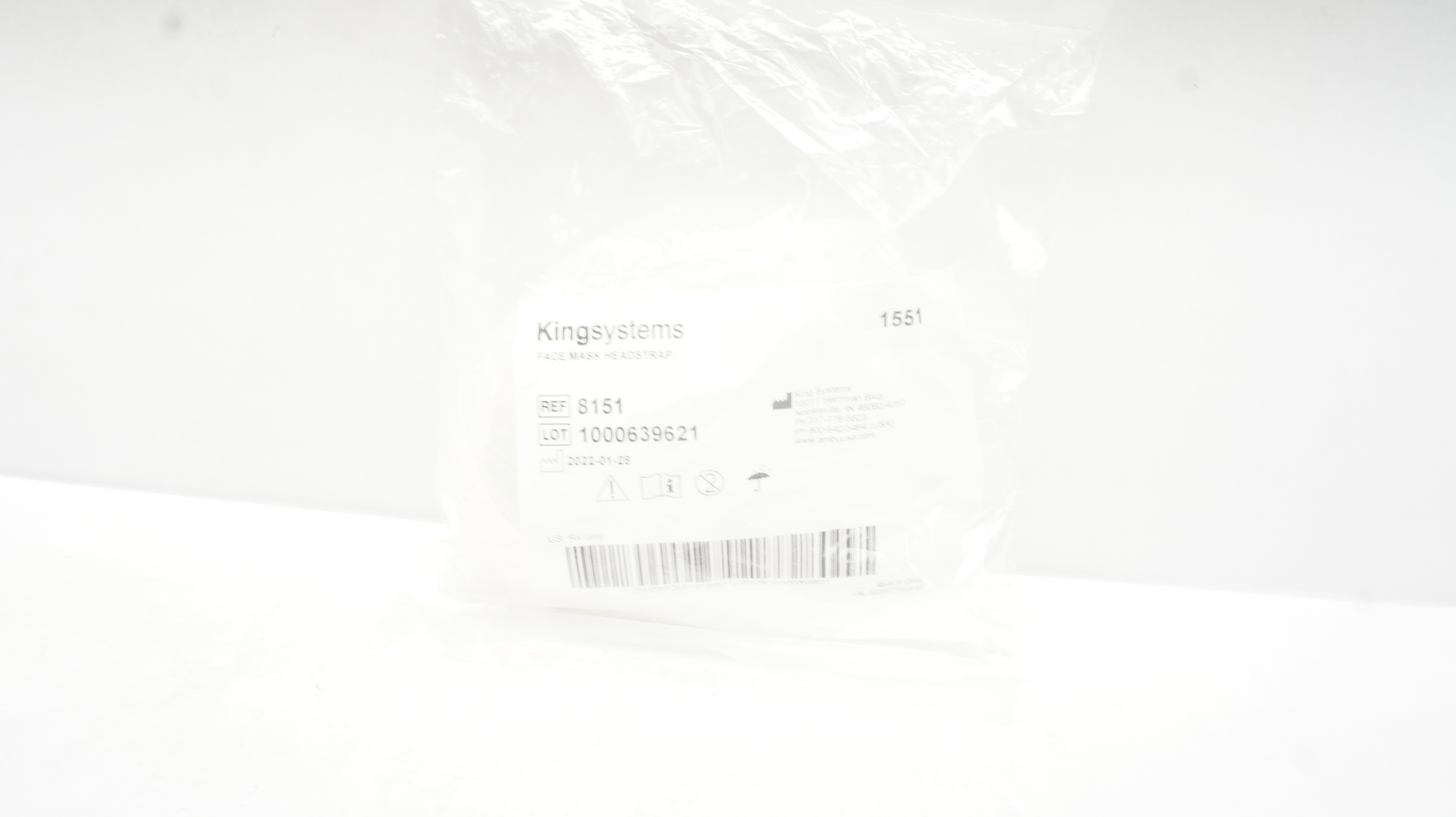 King Systems 8151 Face Mask Headstrap