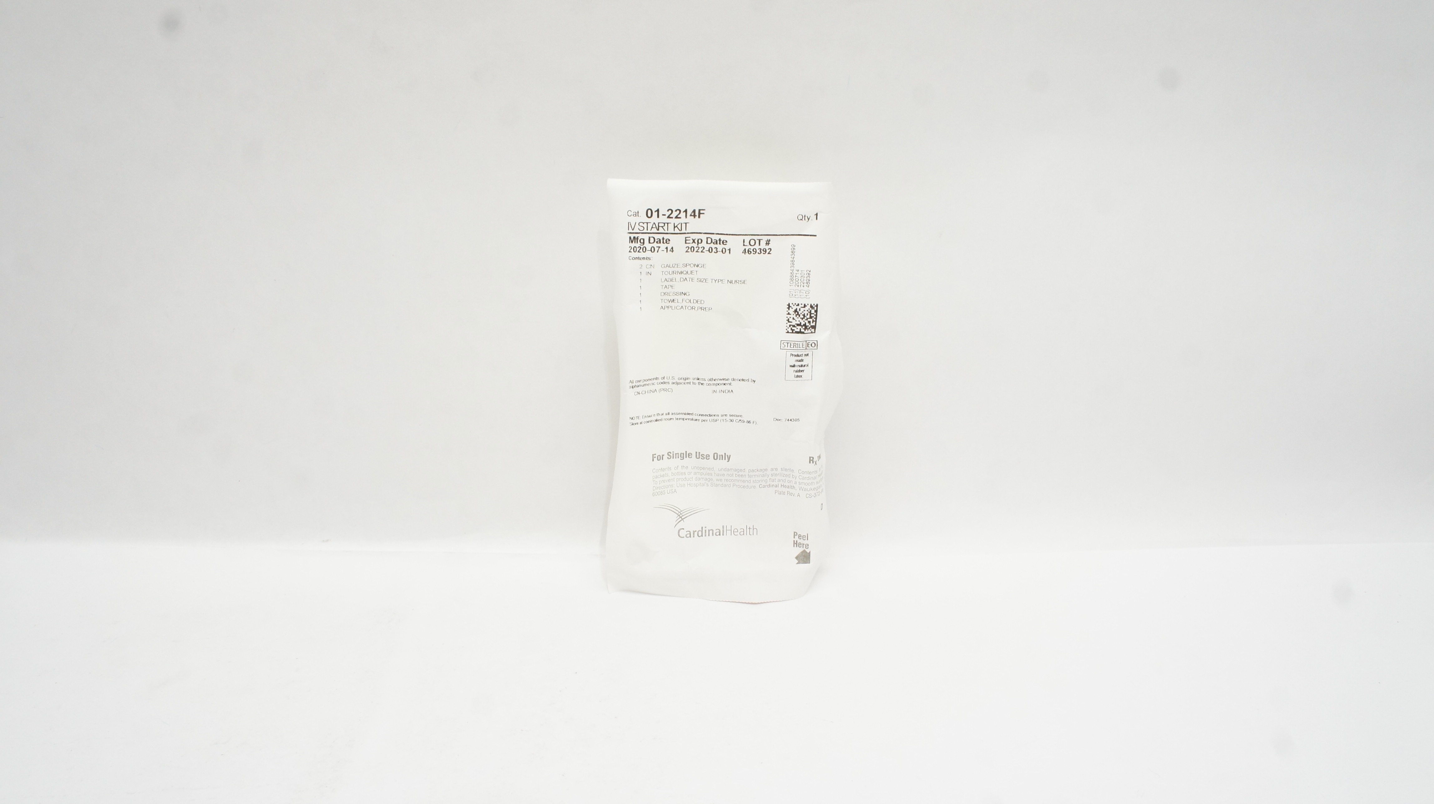 Cardinal Health 01-2214F  IV Start Kit (x)