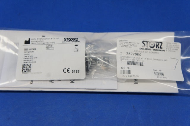 Karl Storz 28279EG Housing For Use With Bask Cannulas And Gaskets 28179GS/GU