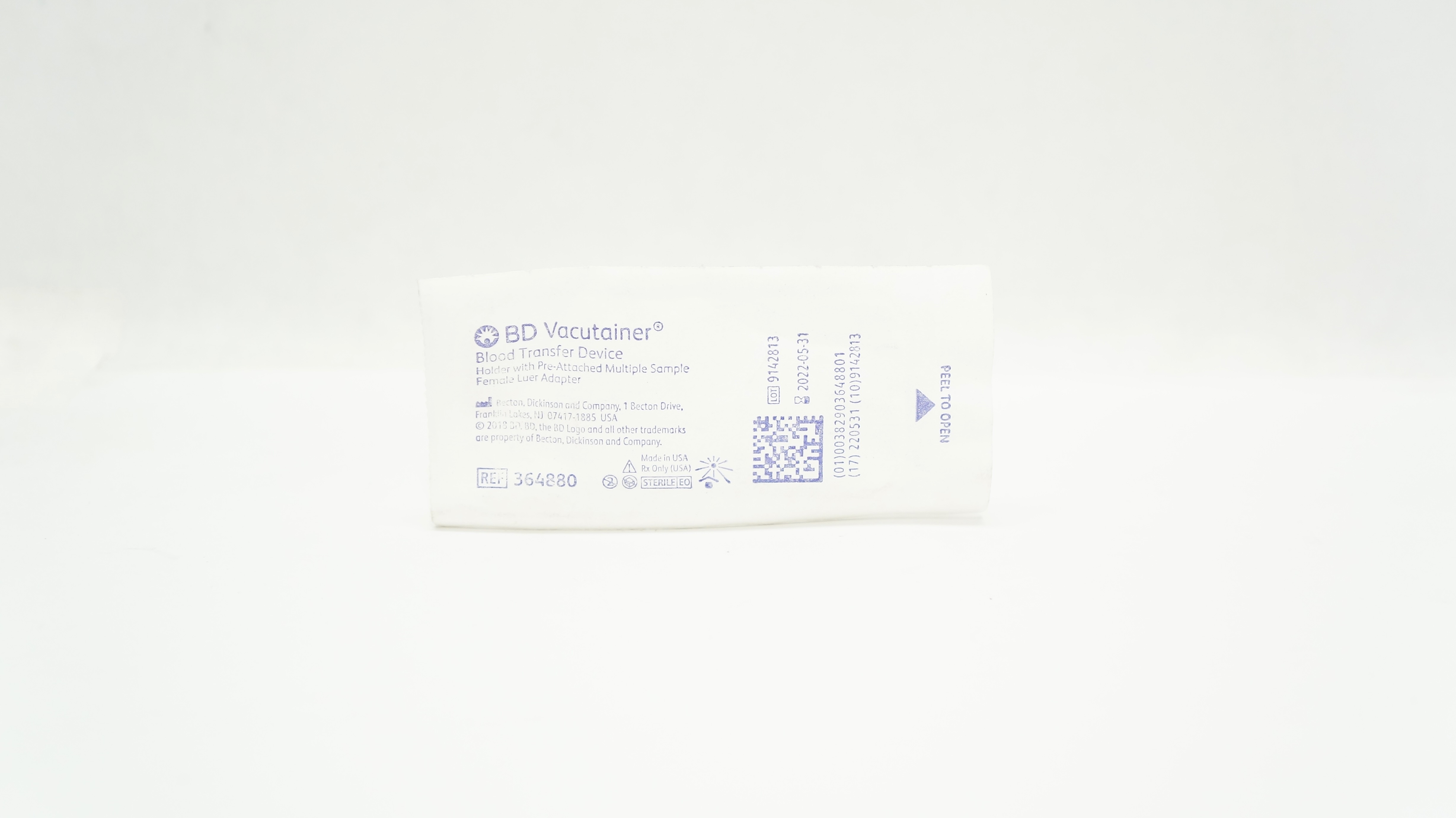 BD Vacutainer 364880 Blood Transfer Device (x)