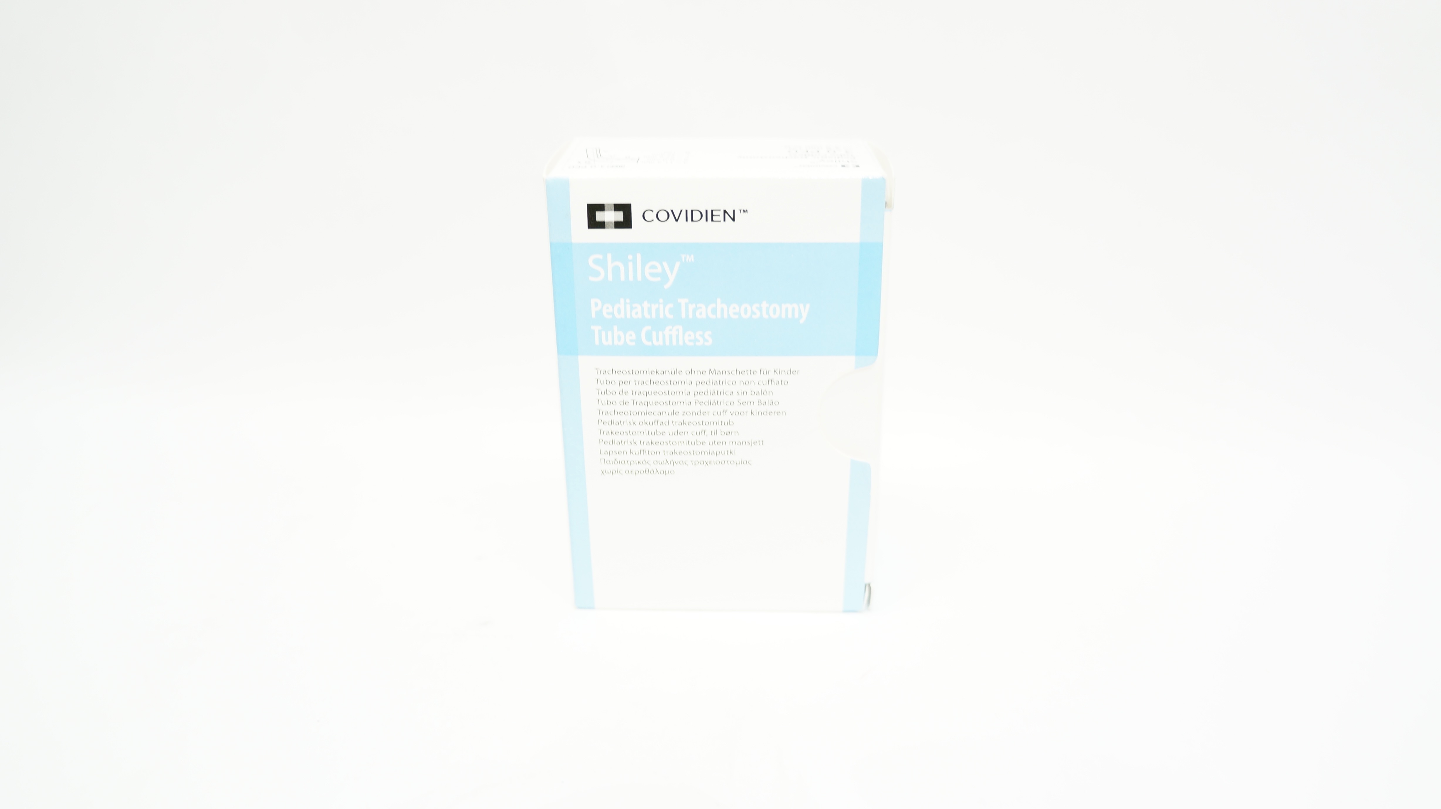 Covidien 3.0PED Shiley Pediatric Tracheostomy Tube Cuffless 3.0mm ID x 4.5mm OD