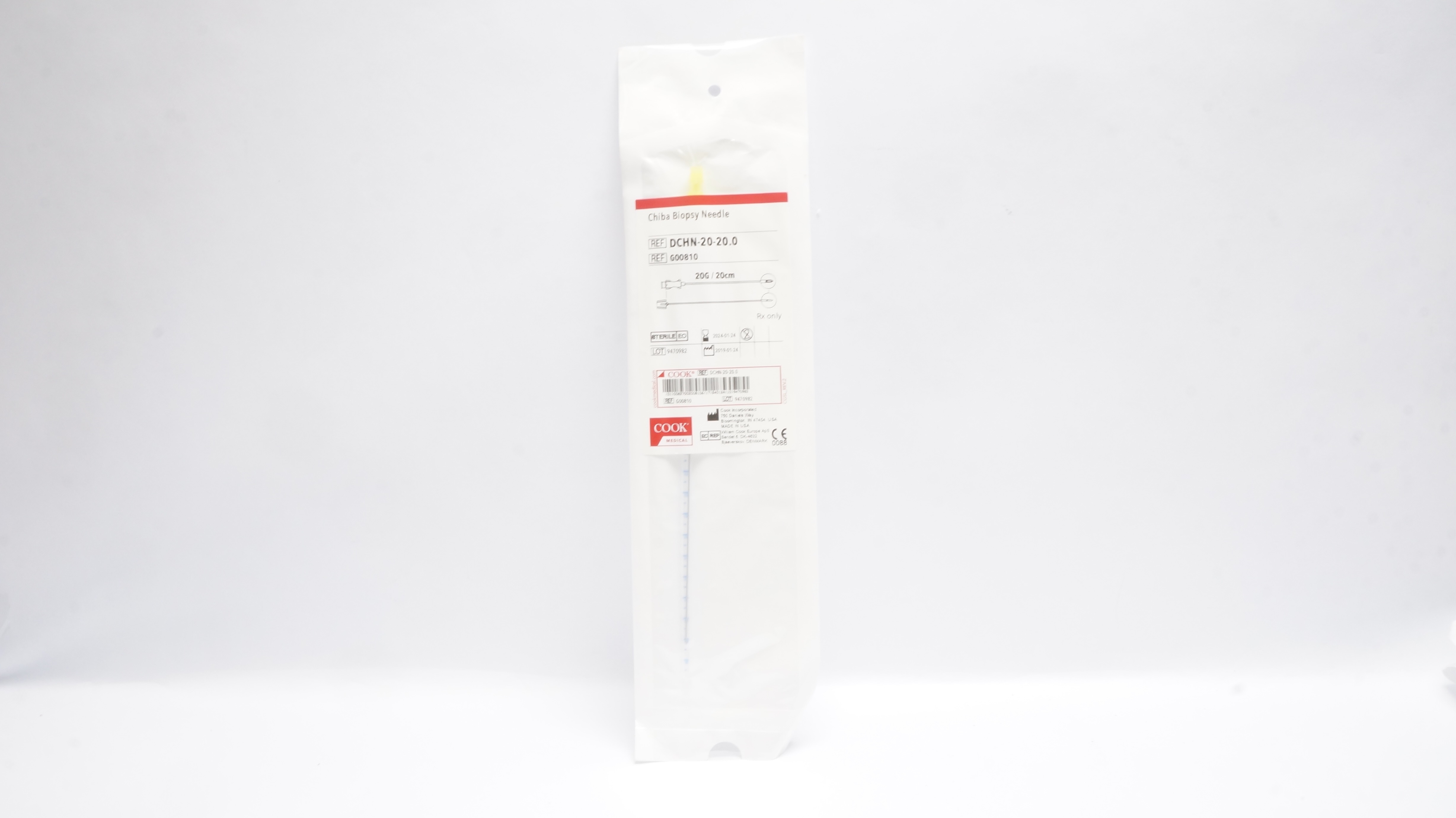 Cook Medical G00810 Chiba Biopsy Ndle 20G/20cm (x)