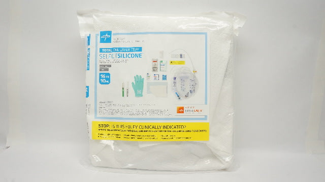 Medline UR0170816C S100% Silicone Foley Catheter 16Fr 10ml
