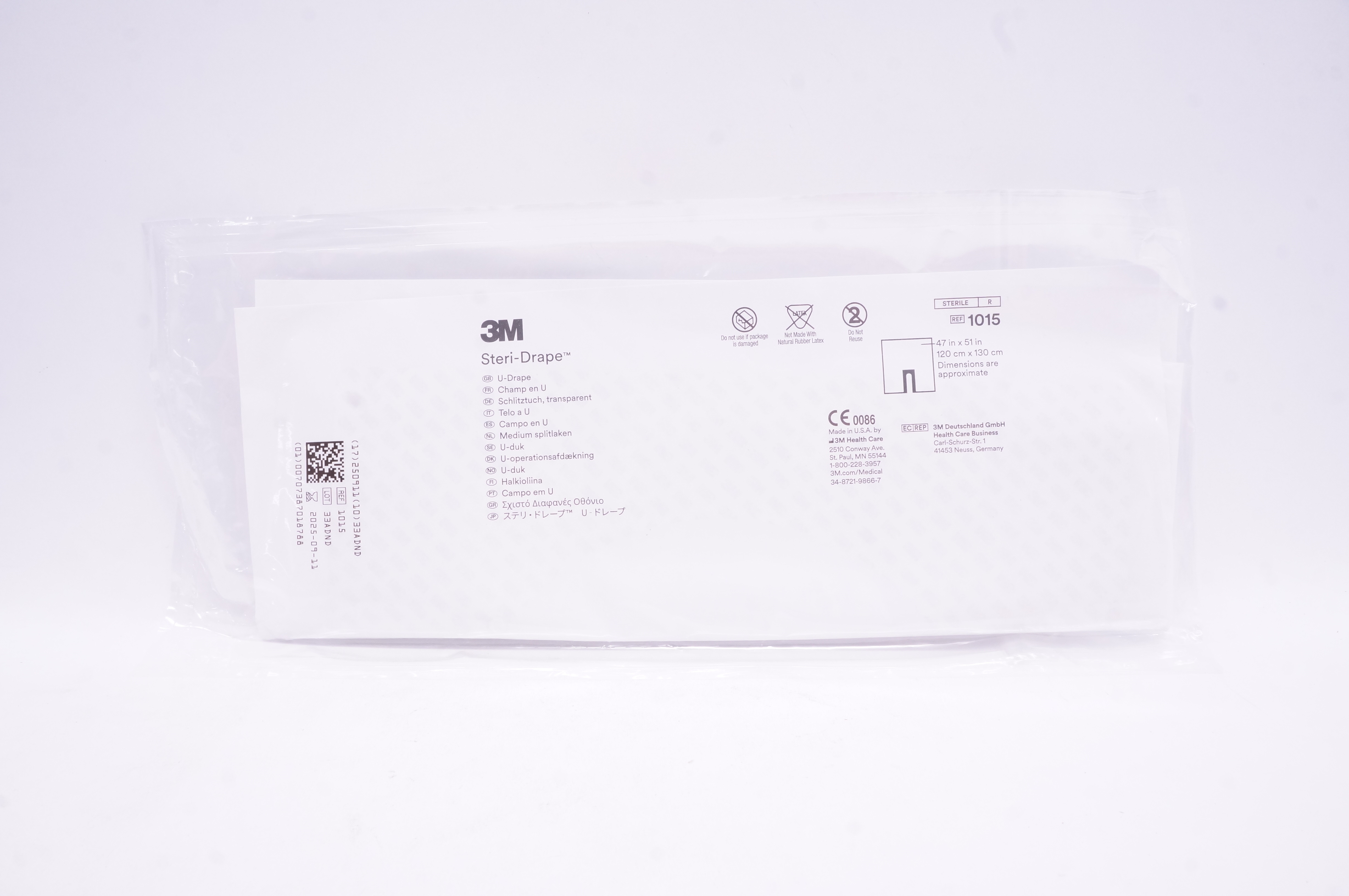 3M 1015 Steri-Drape U-Drape 47inch x 51inch