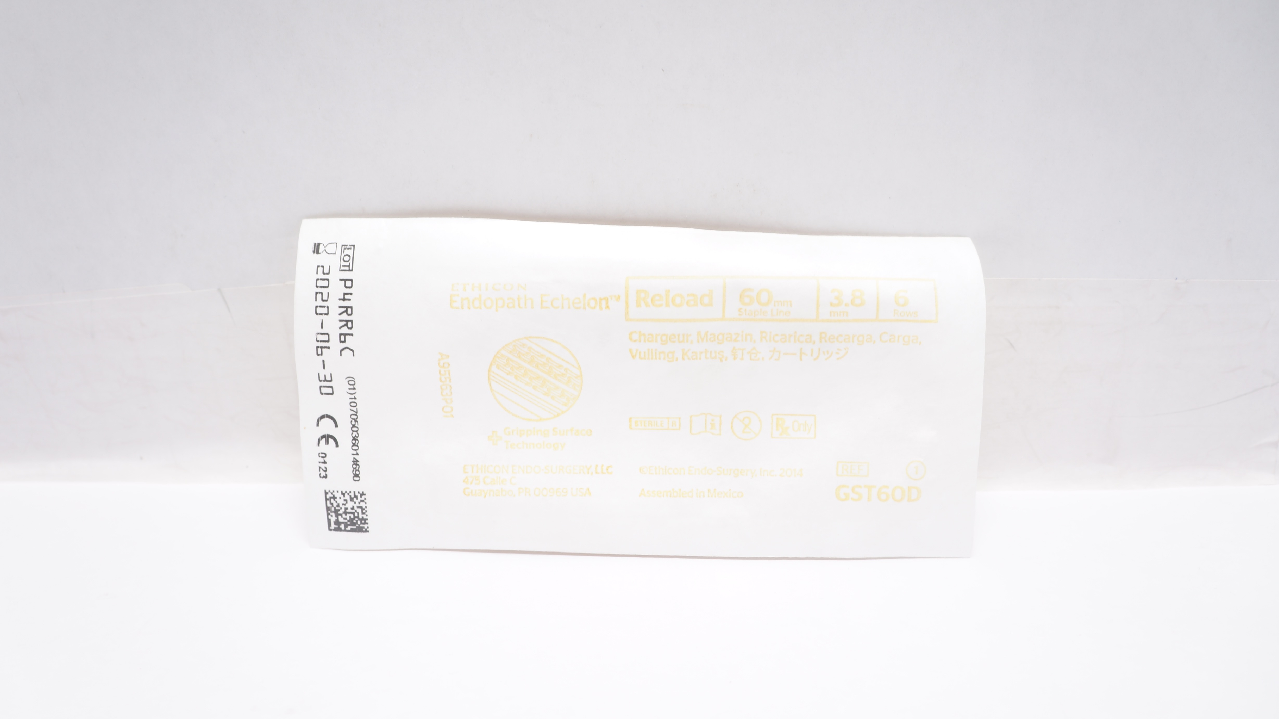 Ethicon GST60D Endopath Echelon Reload 60mm 3.8mm 6 Rows (x)