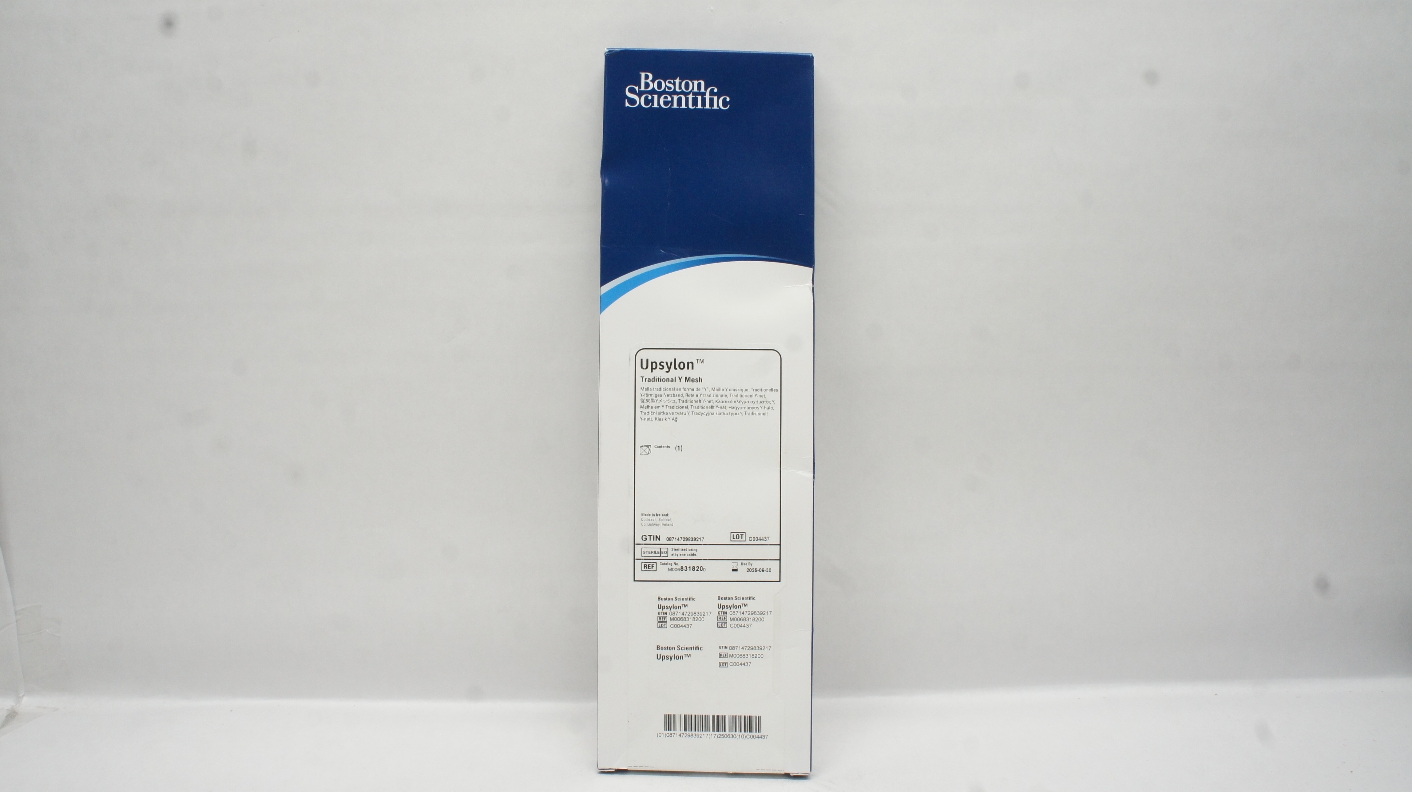 Boston Scientific M0068318200 Upsylon Traditional Y-Mesh