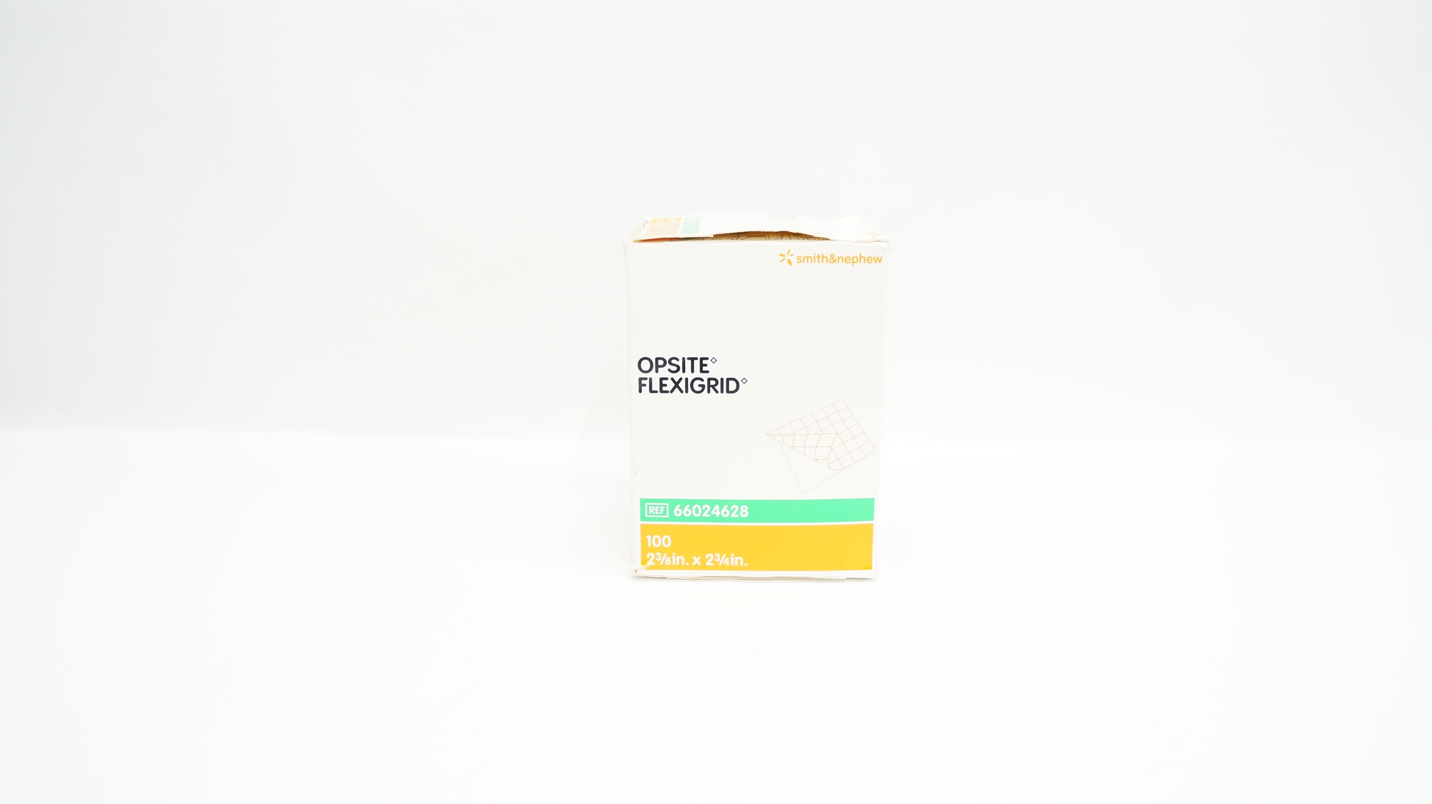 Smith&Nephew 66024628 OPSITE FLEXIGRID Transpar.Dressing 2-3/8x23/4In-Box of 100