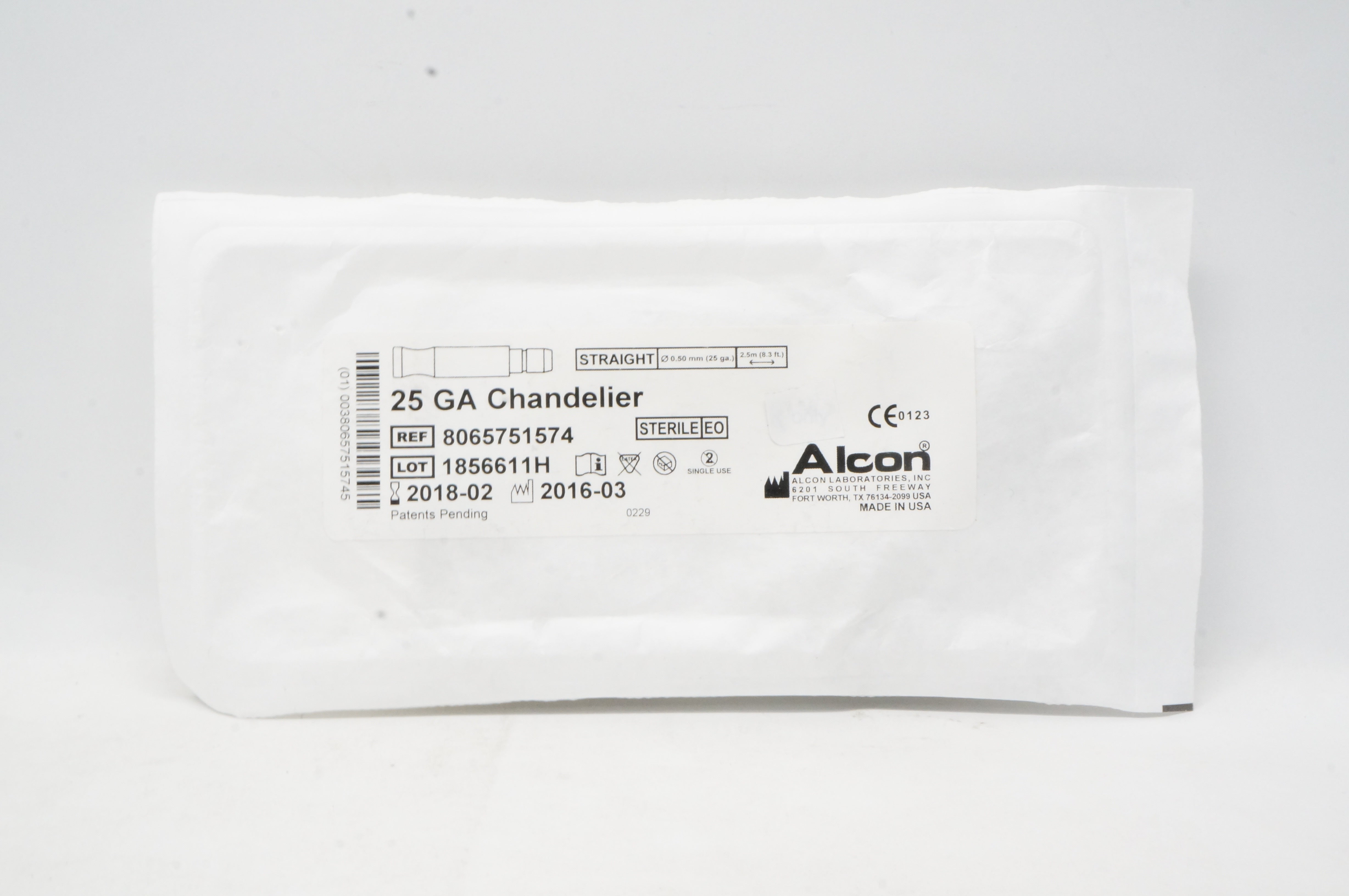 Alcon 8065751574 Chandelier, Straight 25Ga x 8.3ft