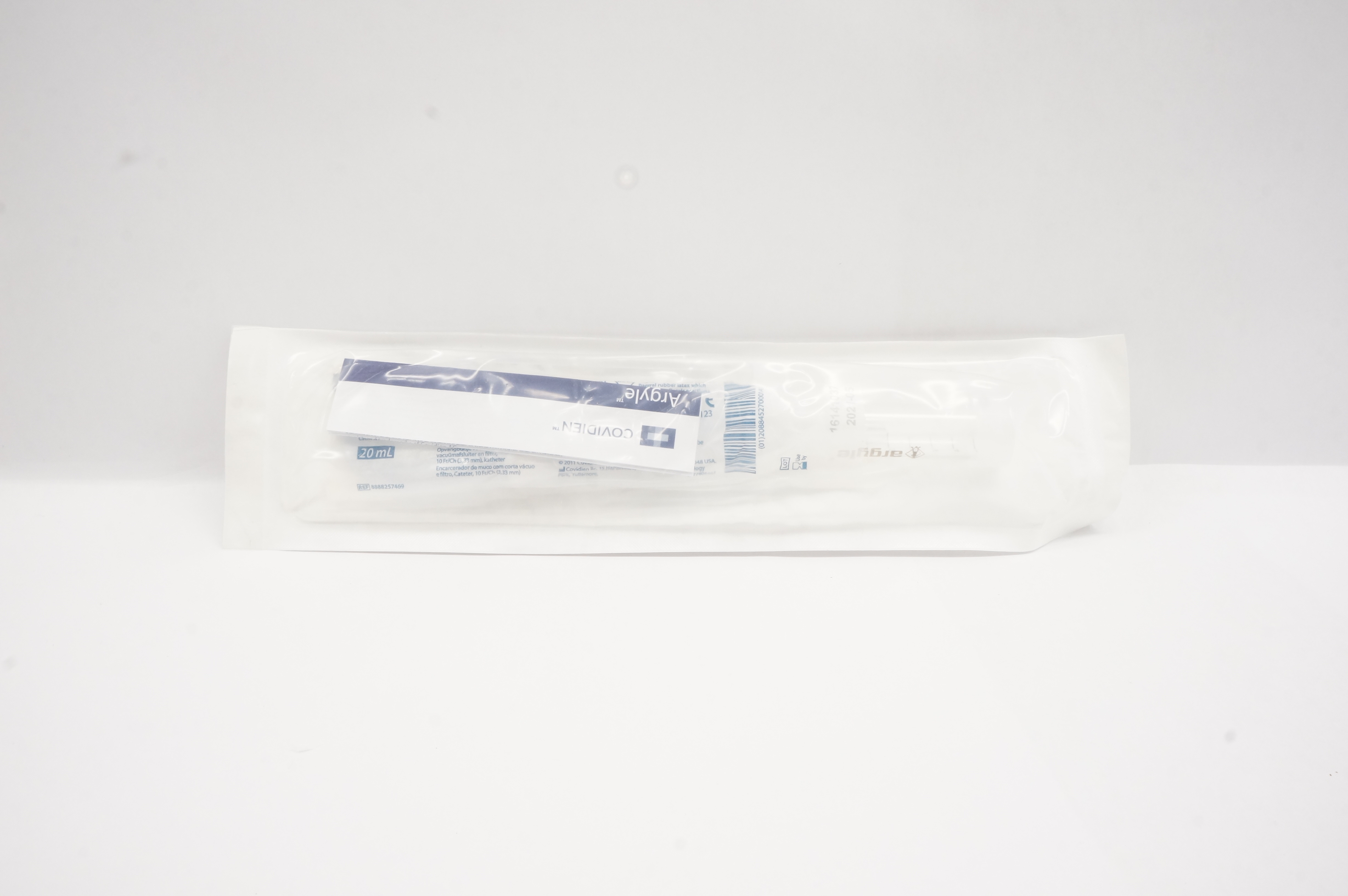 Coviden 8888257469 Argyle Mucus Trap With Vacuum Breaker and Filter 20ml (x)